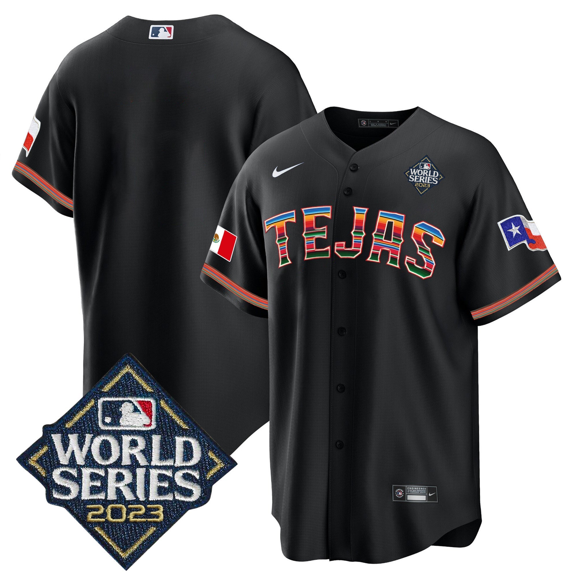Men’s Texas 2023 World Series Mexico Jersey