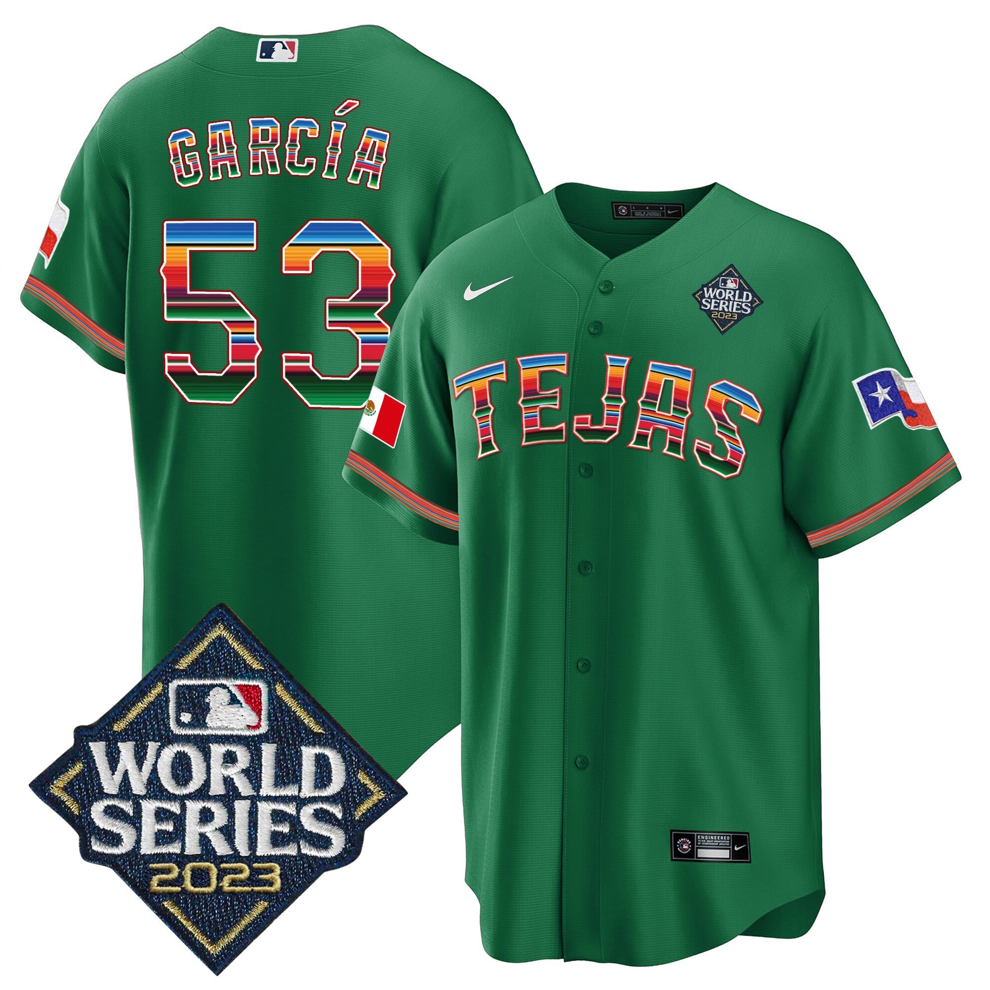 Men’s Texas 2023 World Series Mexico Jersey