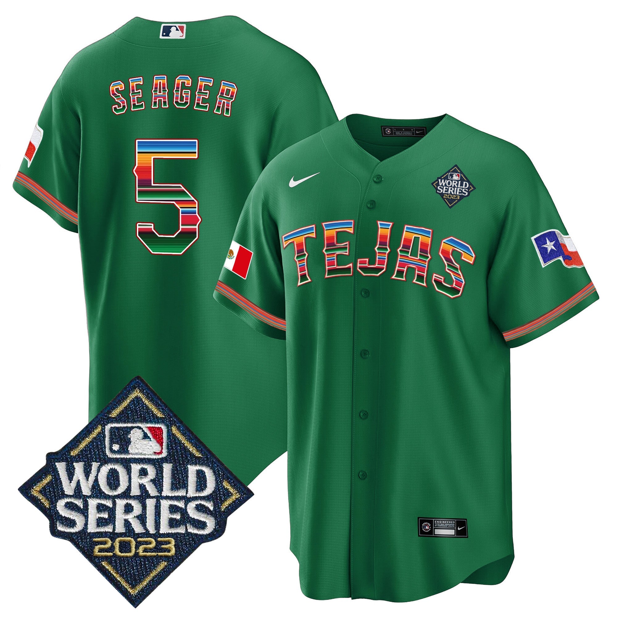 Men’s Texas 2023 World Series Mexico Jersey