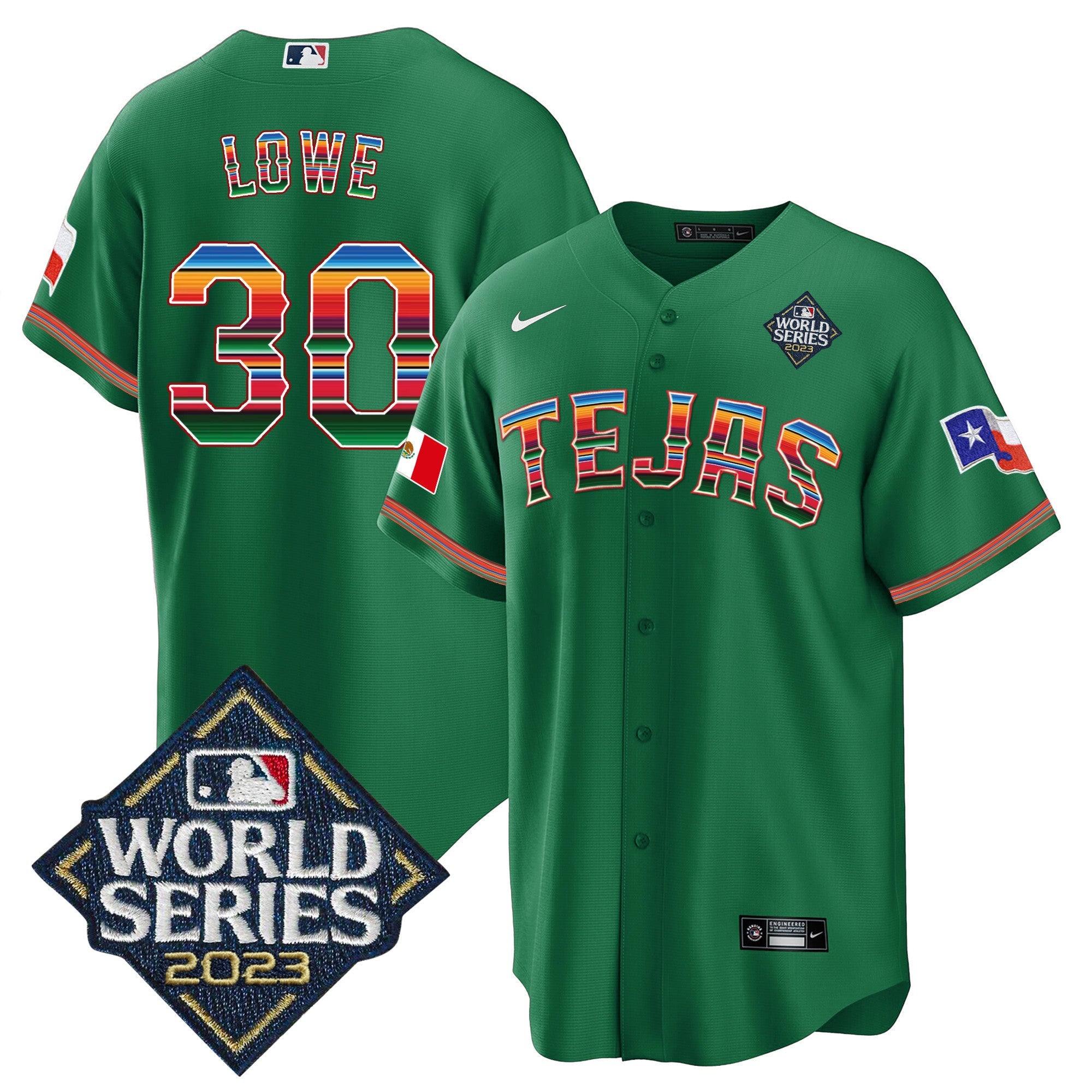 Men’s Texas 2023 World Series Mexico Jersey