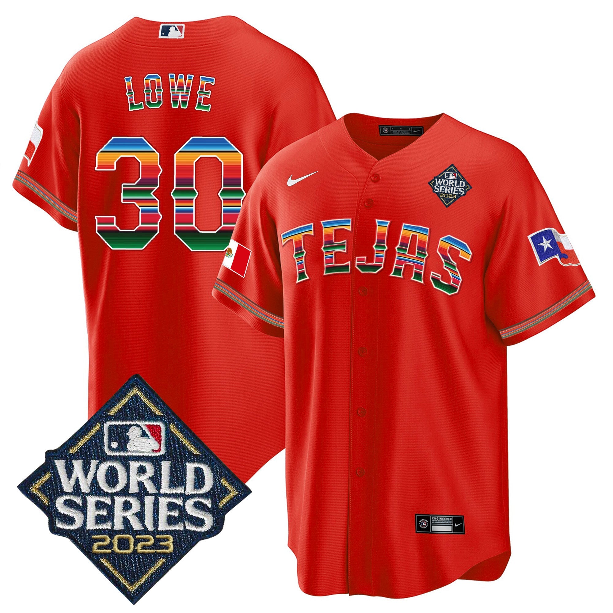 Men’s Texas 2023 World Series Mexico Jersey