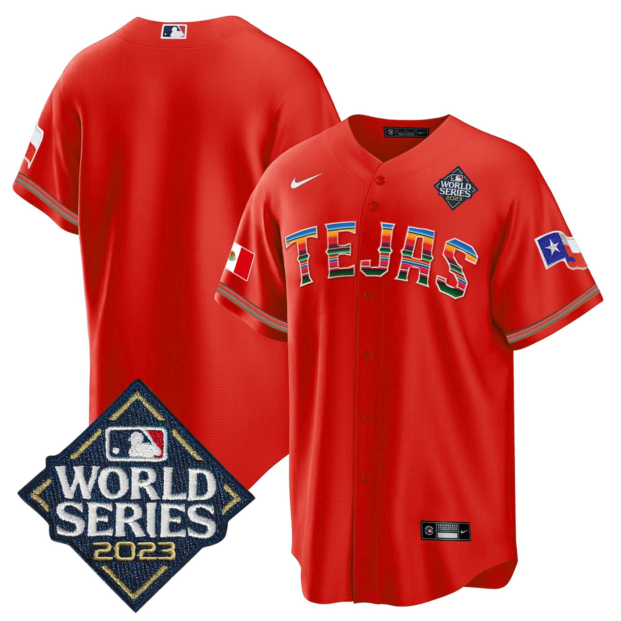 Men’s Texas 2023 World Series Mexico Jersey