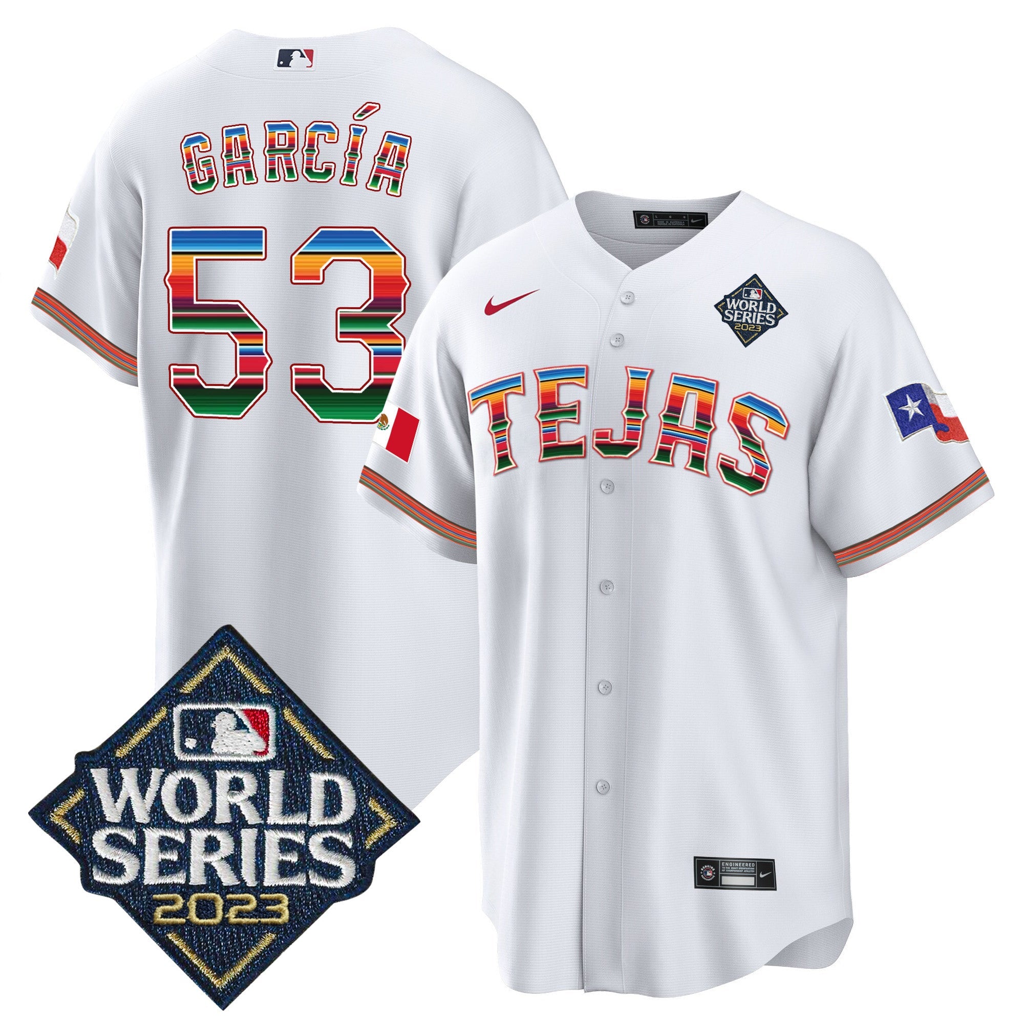 Men’s Texas 2023 World Series Mexico Jersey