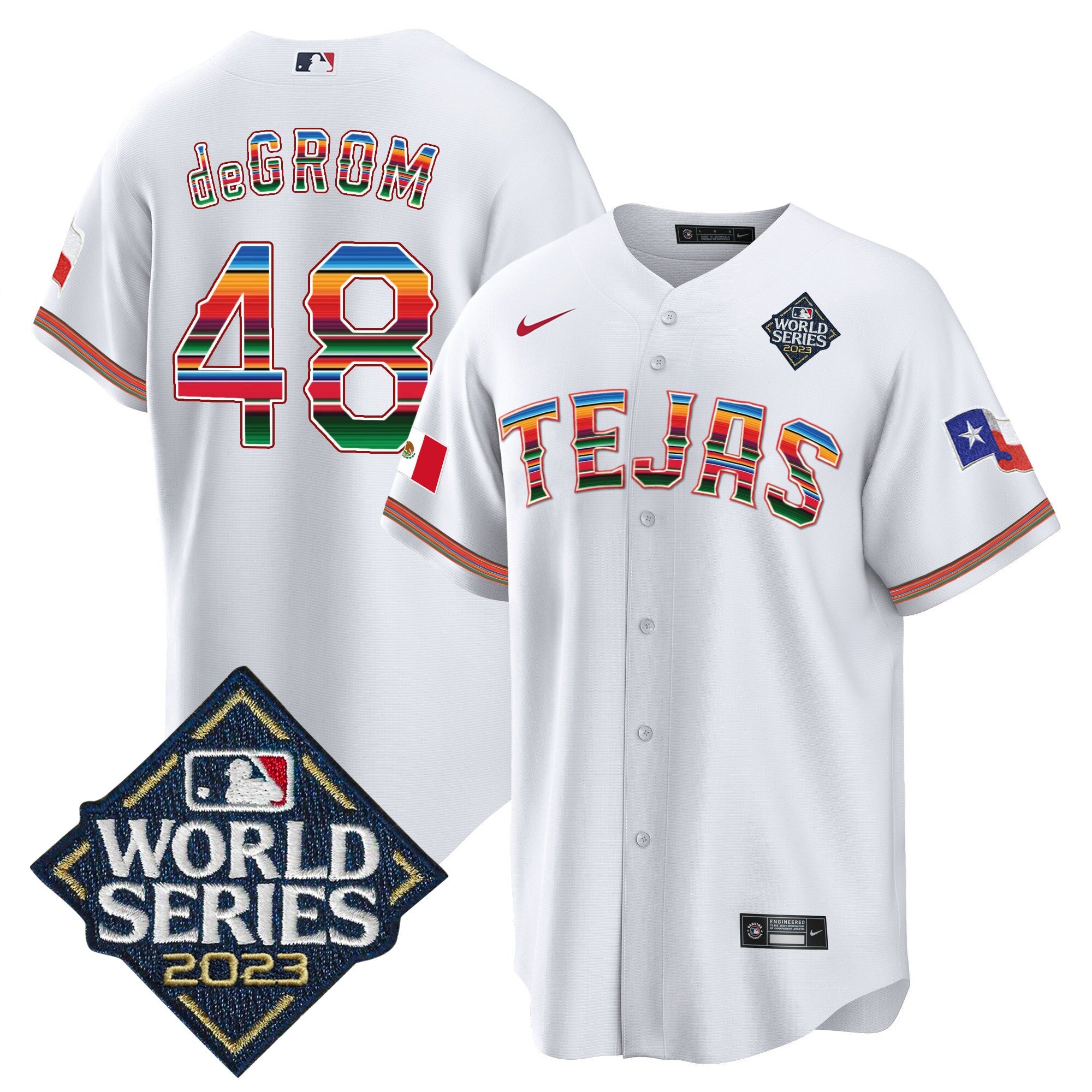 Men’s Texas 2023 World Series Mexico Jersey