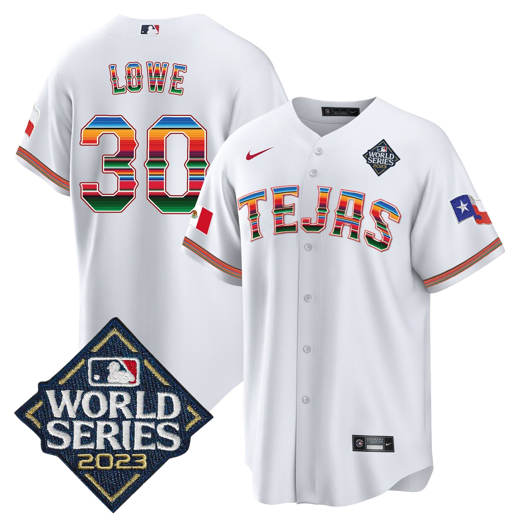 Men’s Texas 2023 World Series Mexico Jersey