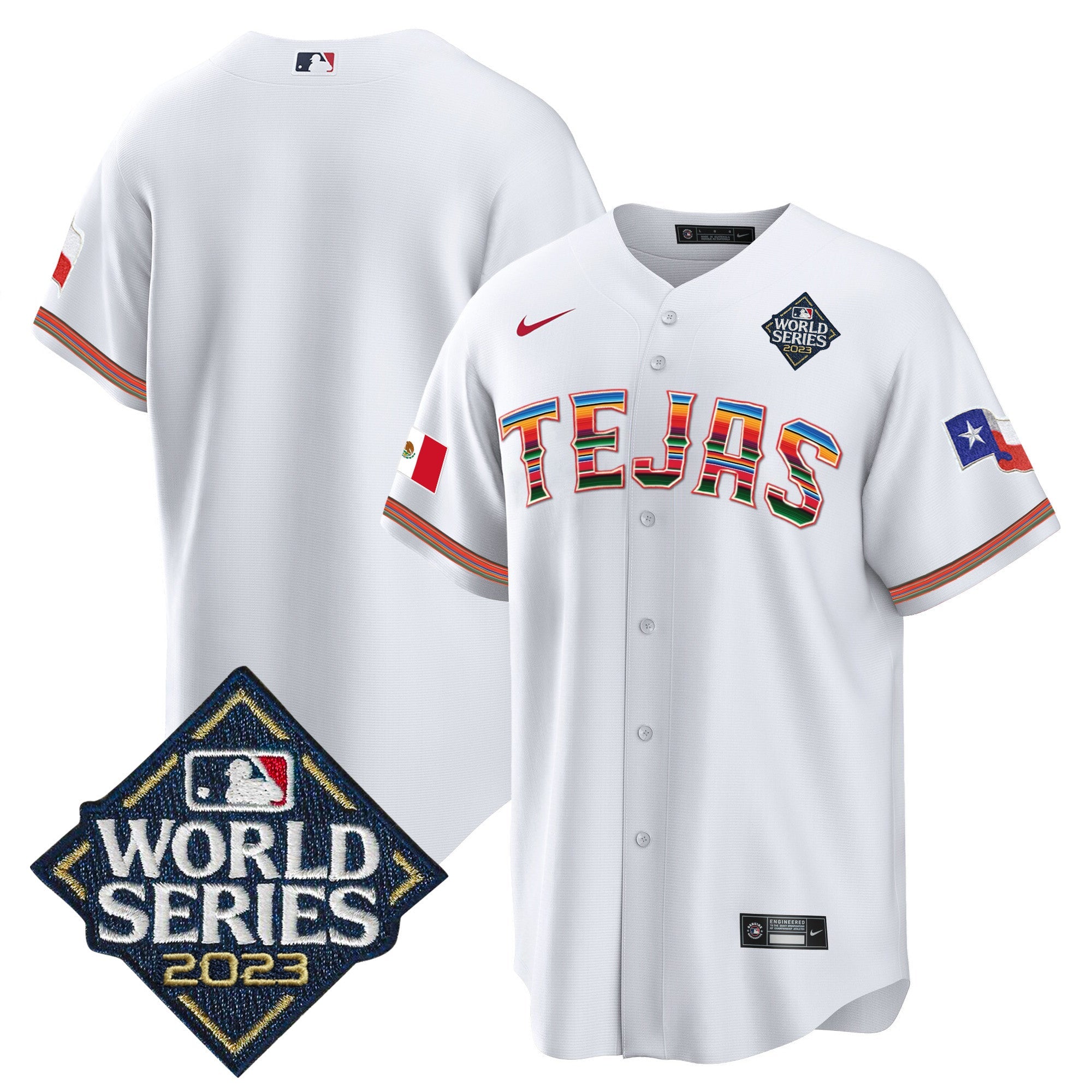 Men’s Texas 2023 World Series Mexico Jersey