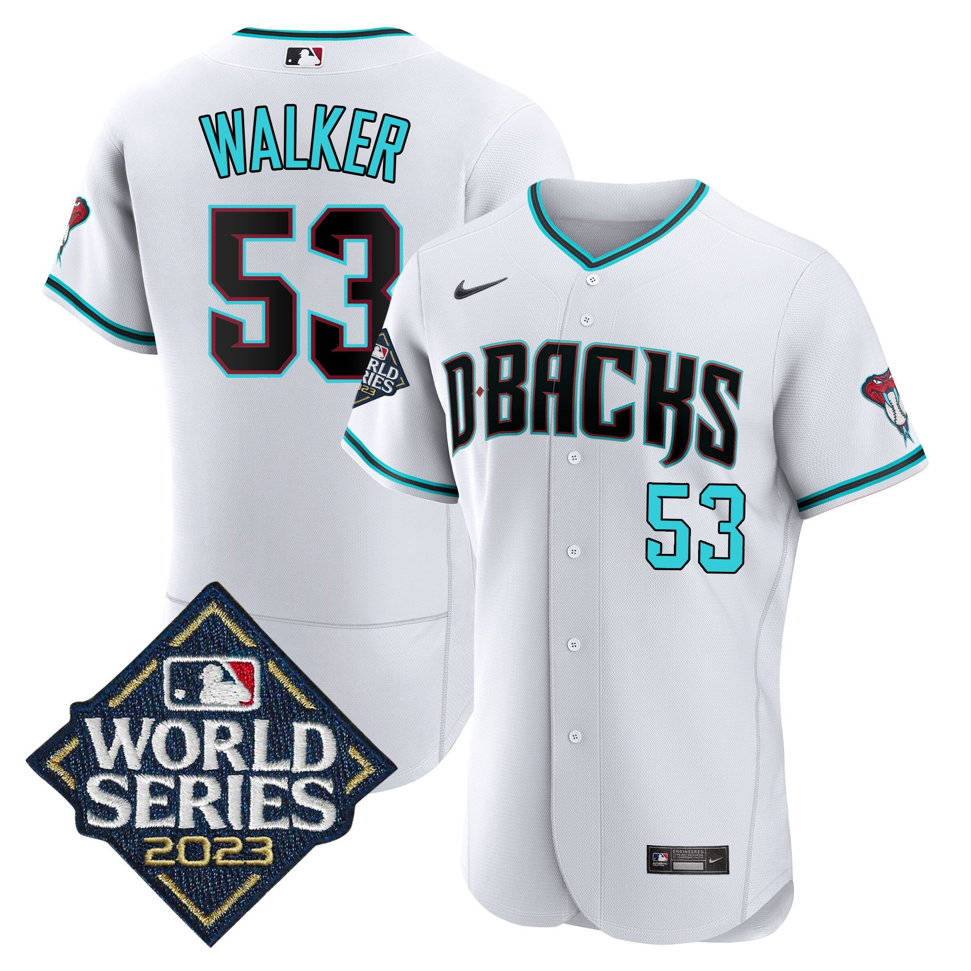 Men’s White 2023 World Series Jersey