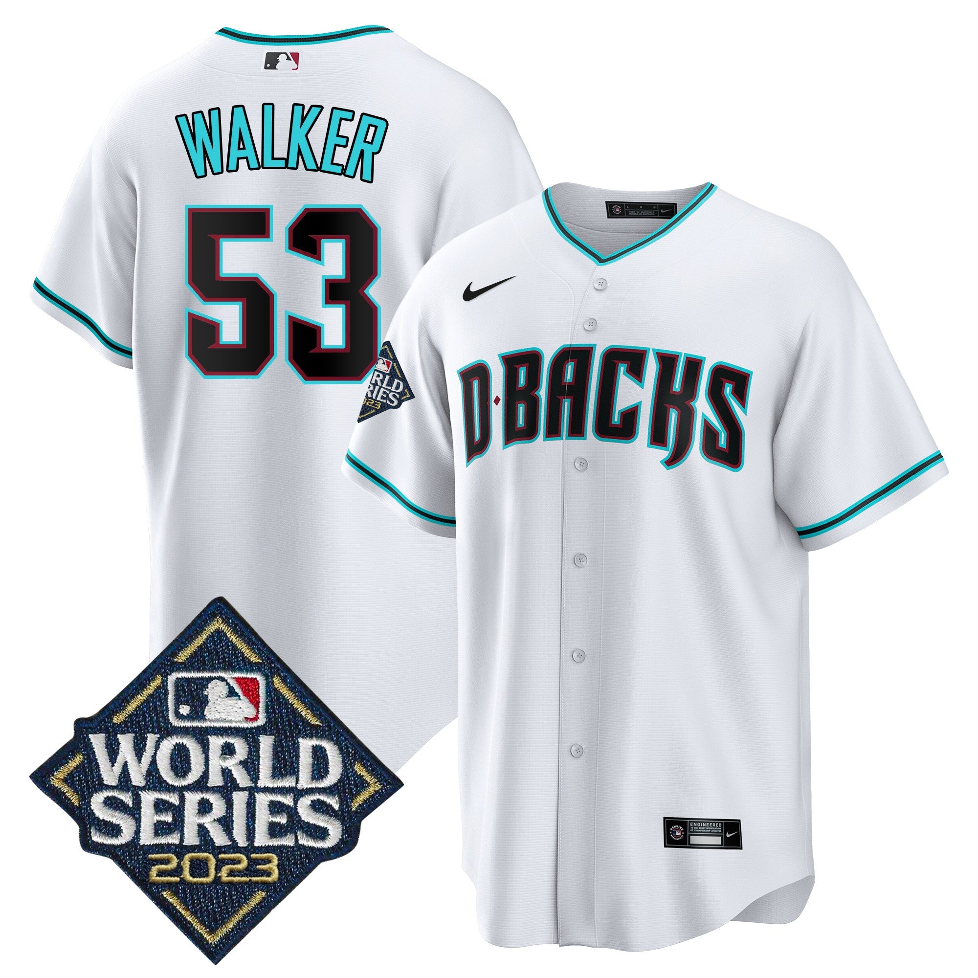 Men’s White 2023 World Series Jersey