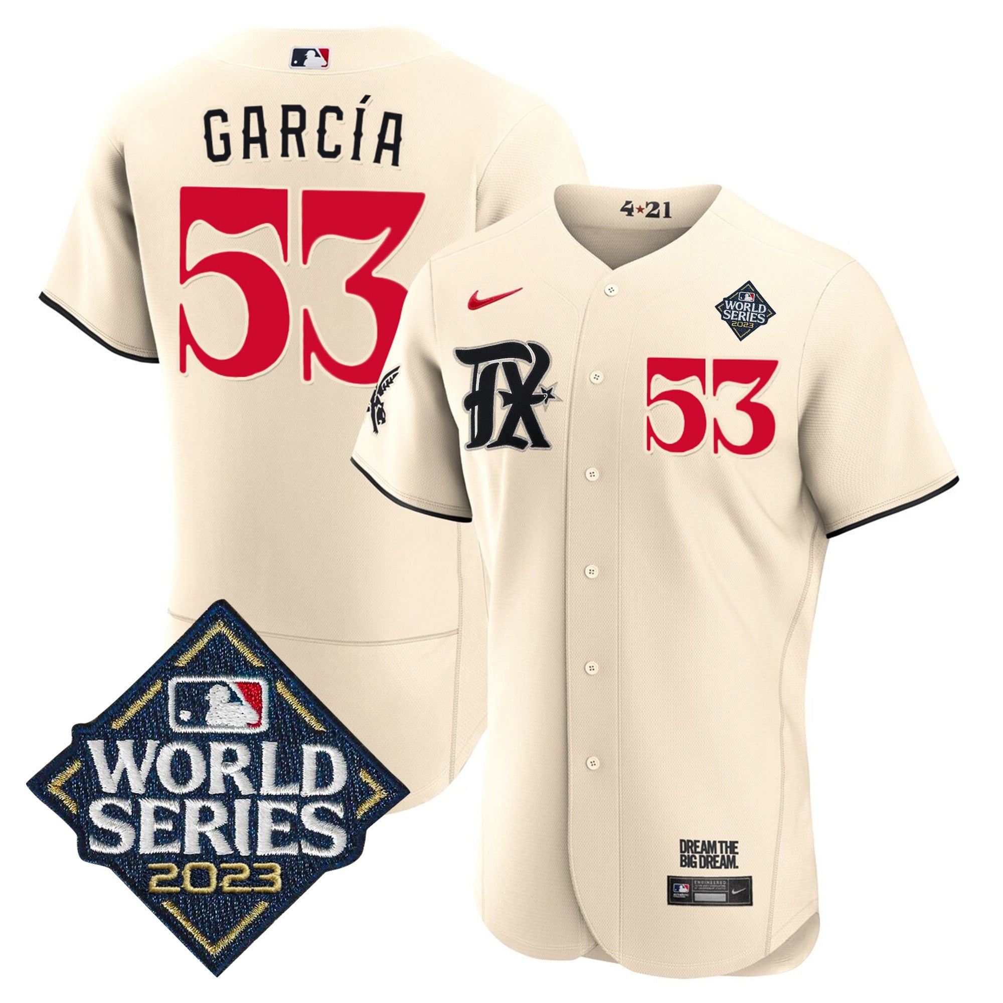 Men’s Texas 2023 World Series City Connect Flex Base Jersey