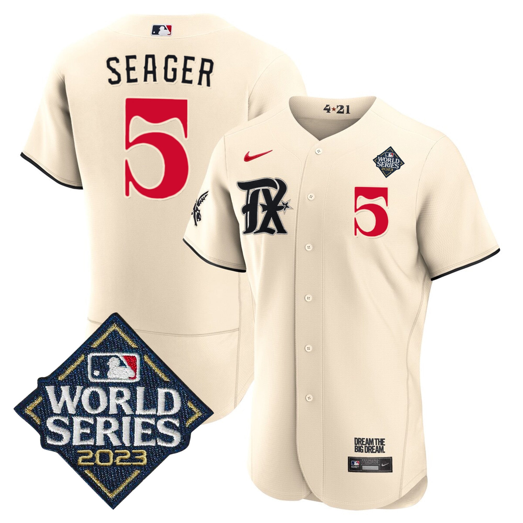 Men’s Texas 2023 World Series City Connect Flex Base Jersey