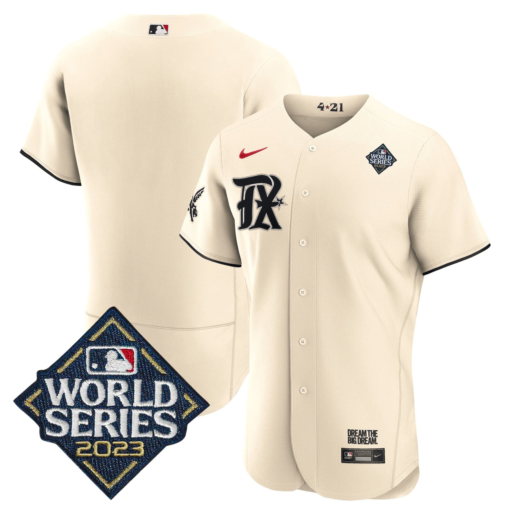 Men’s Texas 2023 World Series City Connect Flex Base Jersey