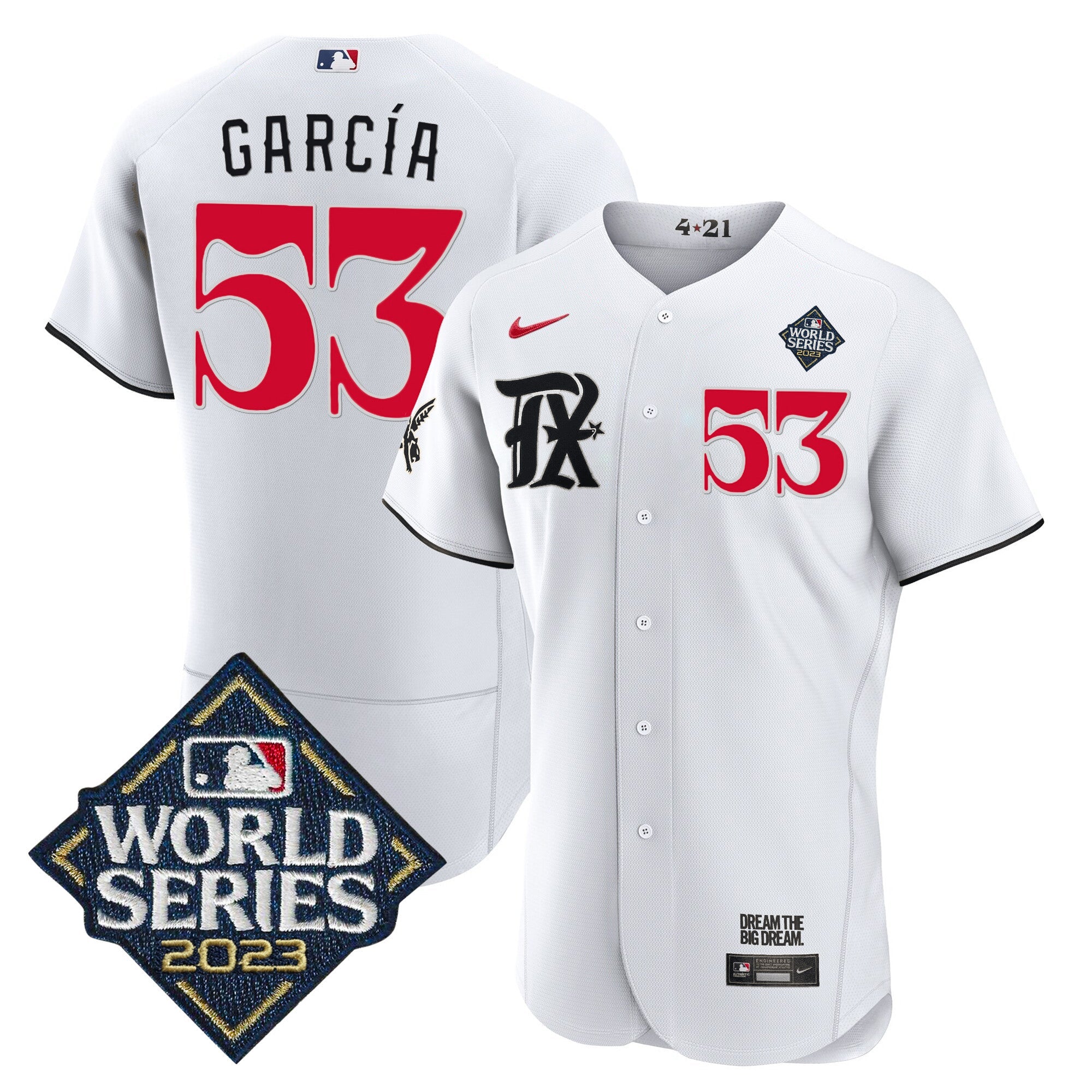 Men’s Texas 2023 World Series City Connect Flex Base Jersey