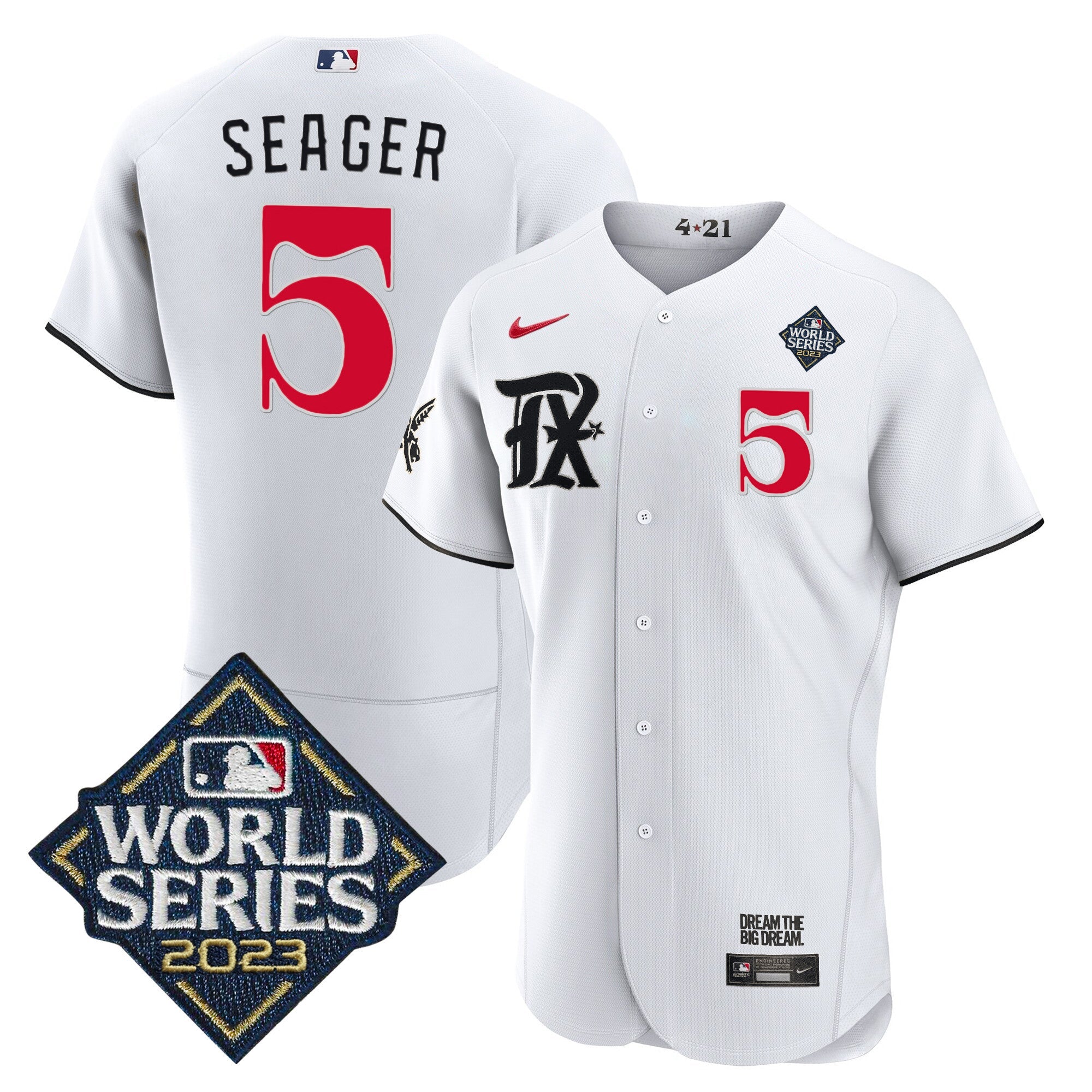Men’s Texas 2023 World Series City Connect Flex Base Jersey