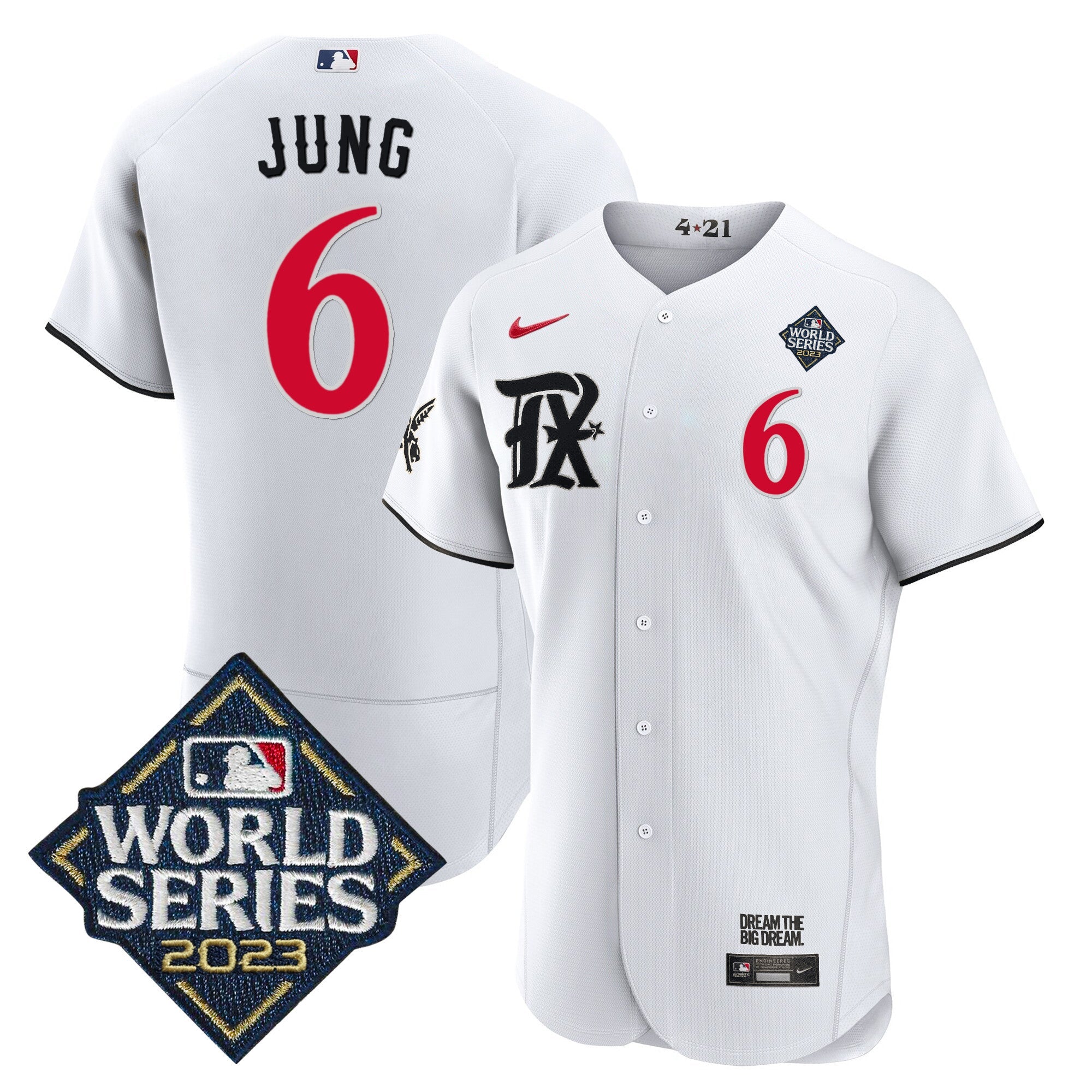 Men’s Texas 2023 World Series City Connect Flex Base Jersey