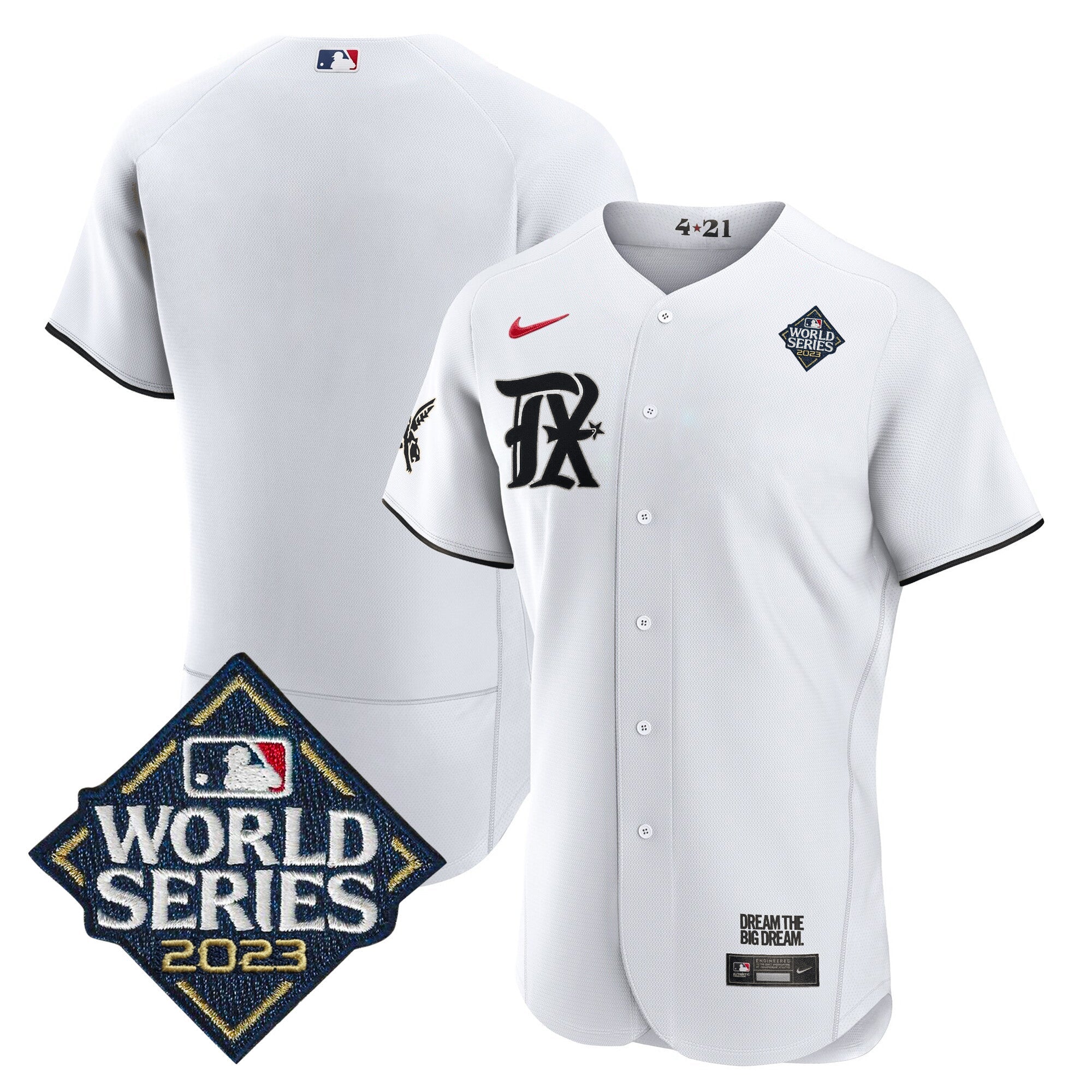 Men’s Texas 2023 World Series City Connect Flex Base Jersey