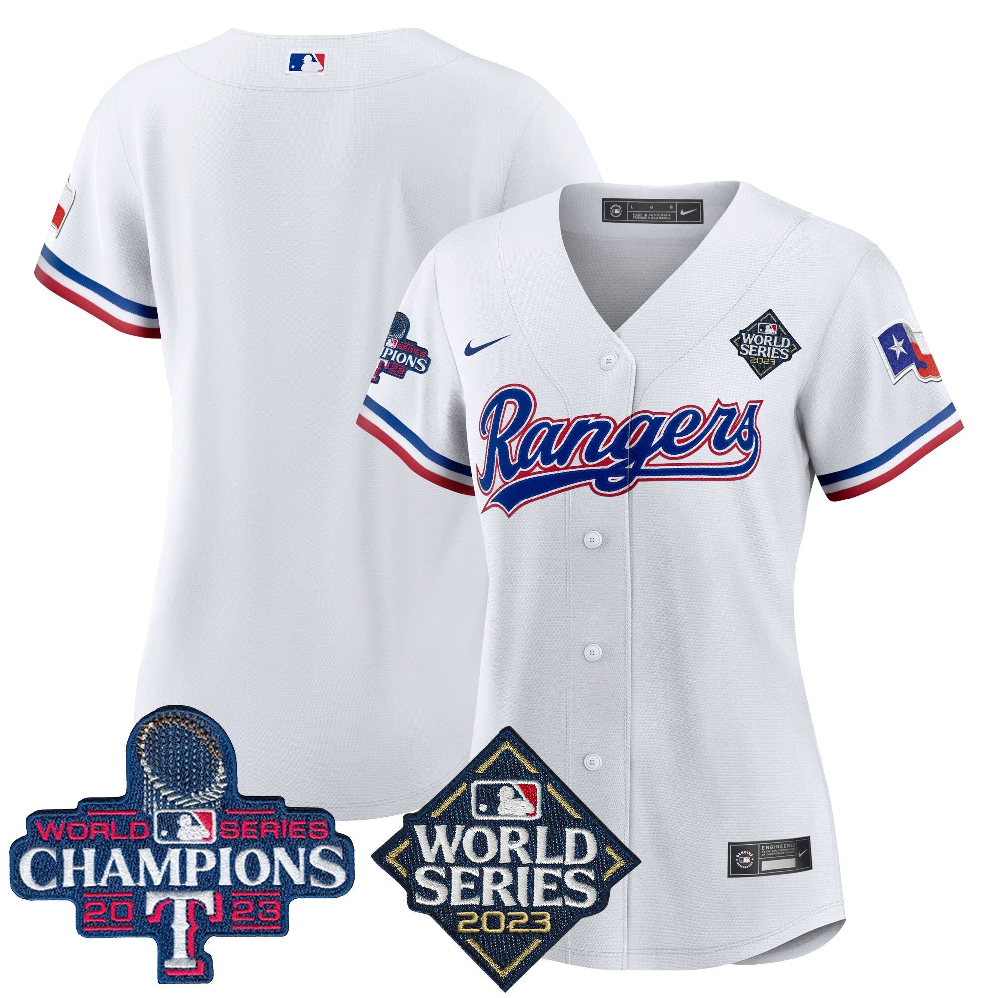 Women’s Texas 2023 World Series Champions Baseball Jersey V4