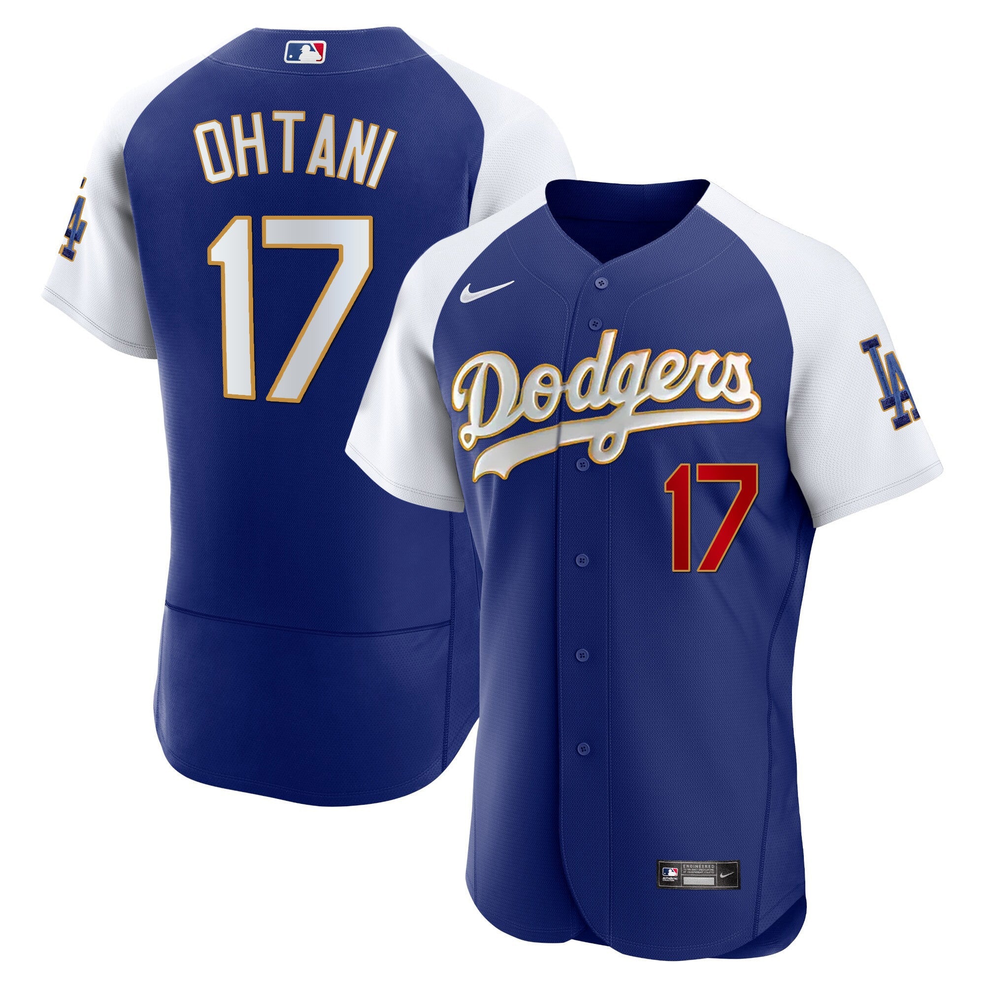 Men’s Los Angeles Gold Trim Flex Base Jersey