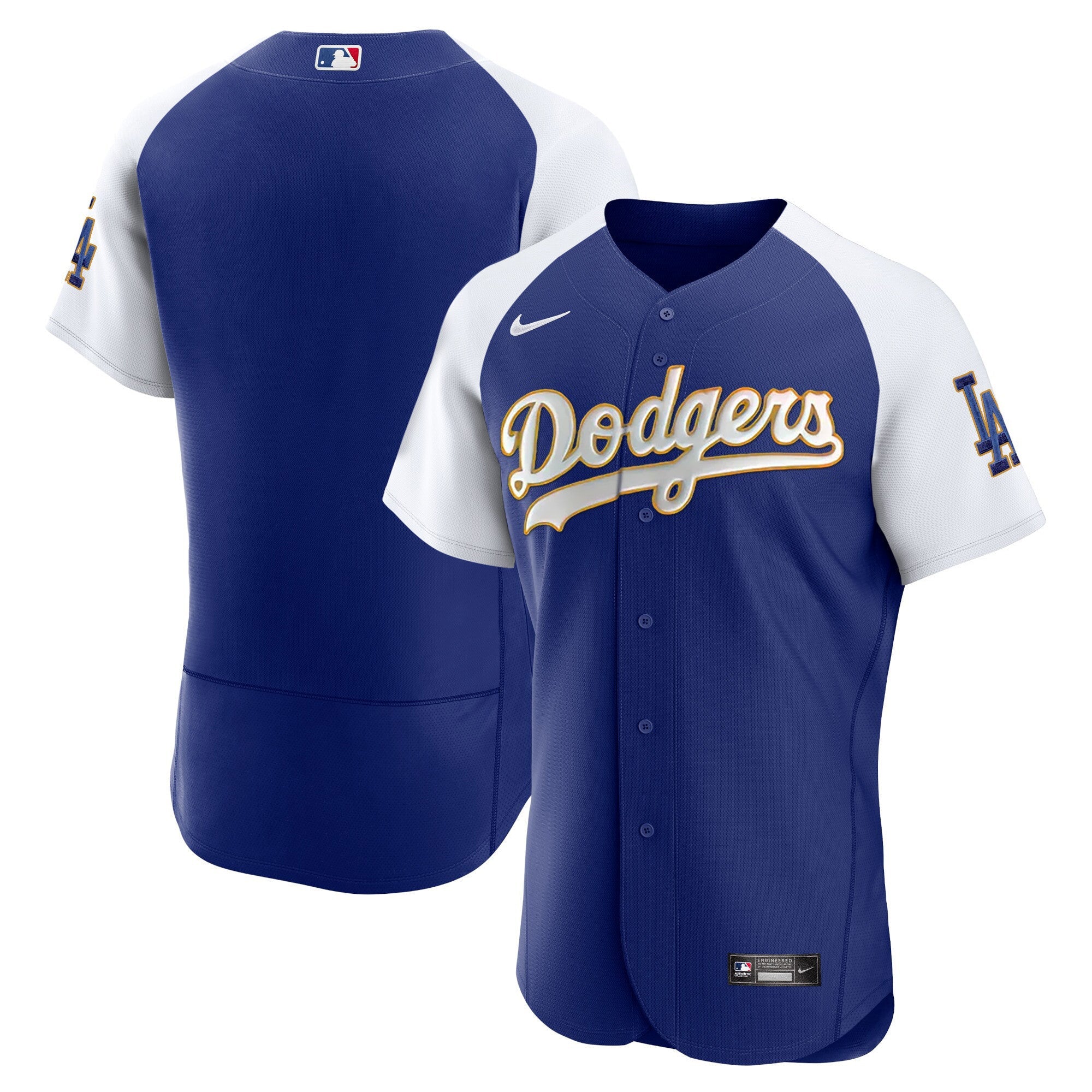 Men’s Los Angeles Gold Trim Flex Base Jersey