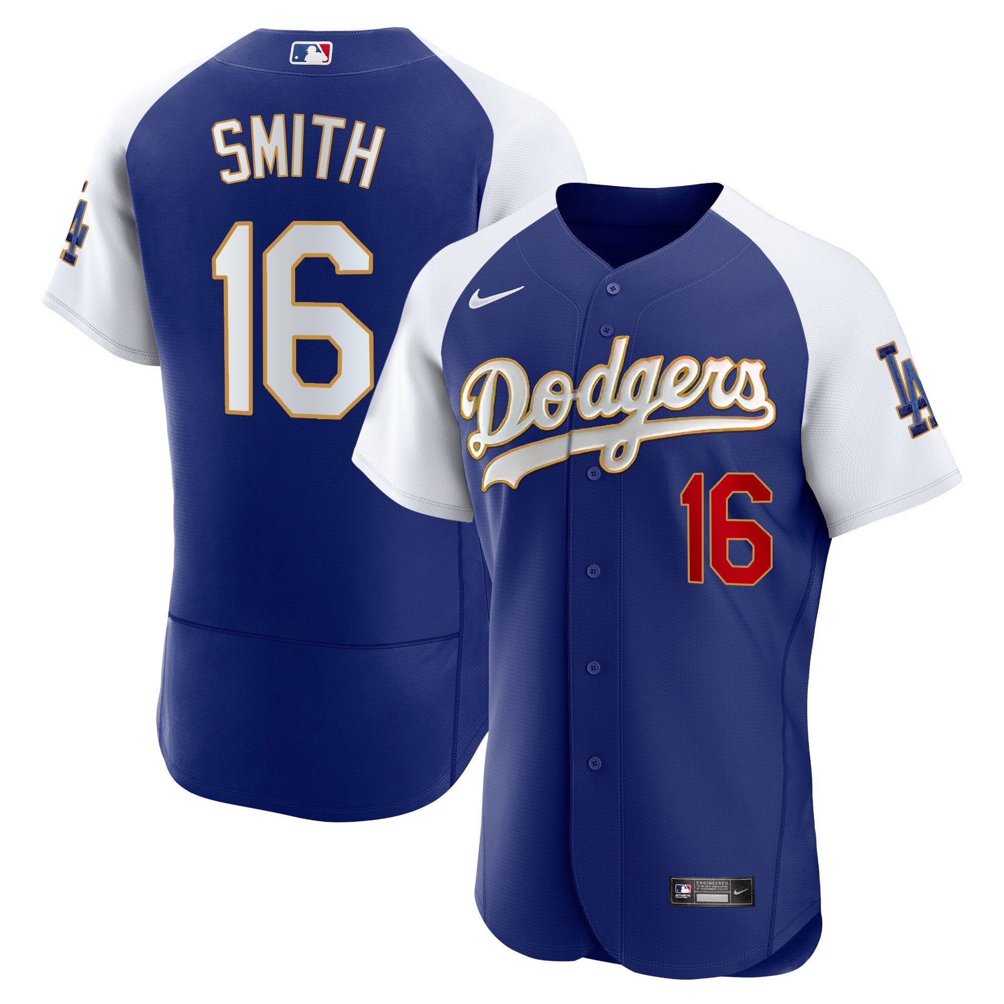 Men’s Los Angeles Gold Trim Flex Base Jersey