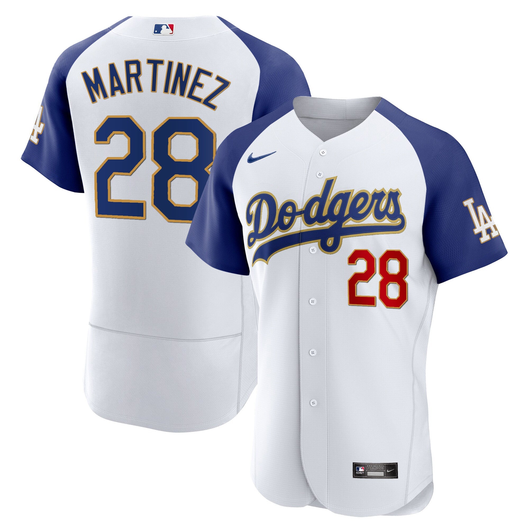 Men’s Los Angeles Gold Trim Flex Base Jersey
