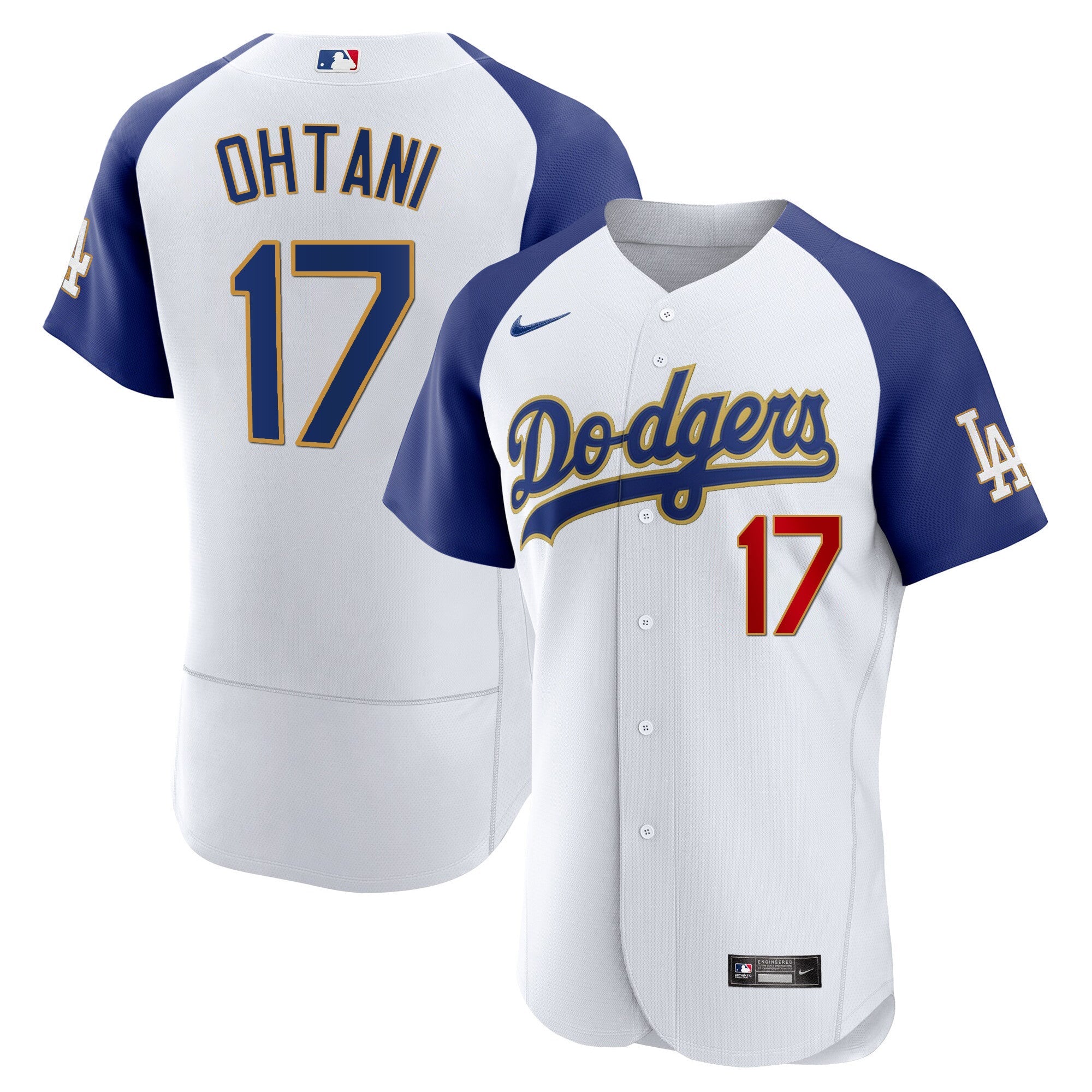 Men’s Los Angeles Gold Trim Flex Base Jersey