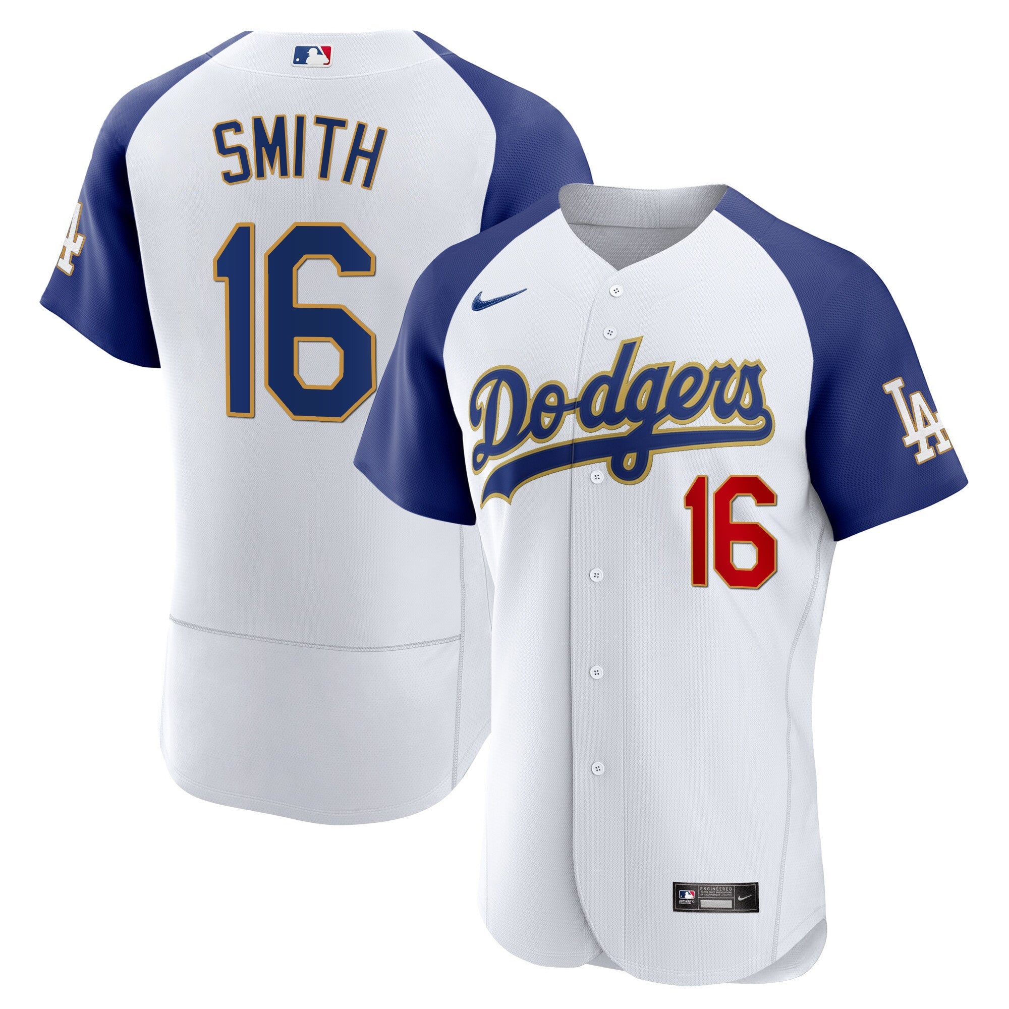 Men’s Los Angeles Gold Trim Flex Base Jersey