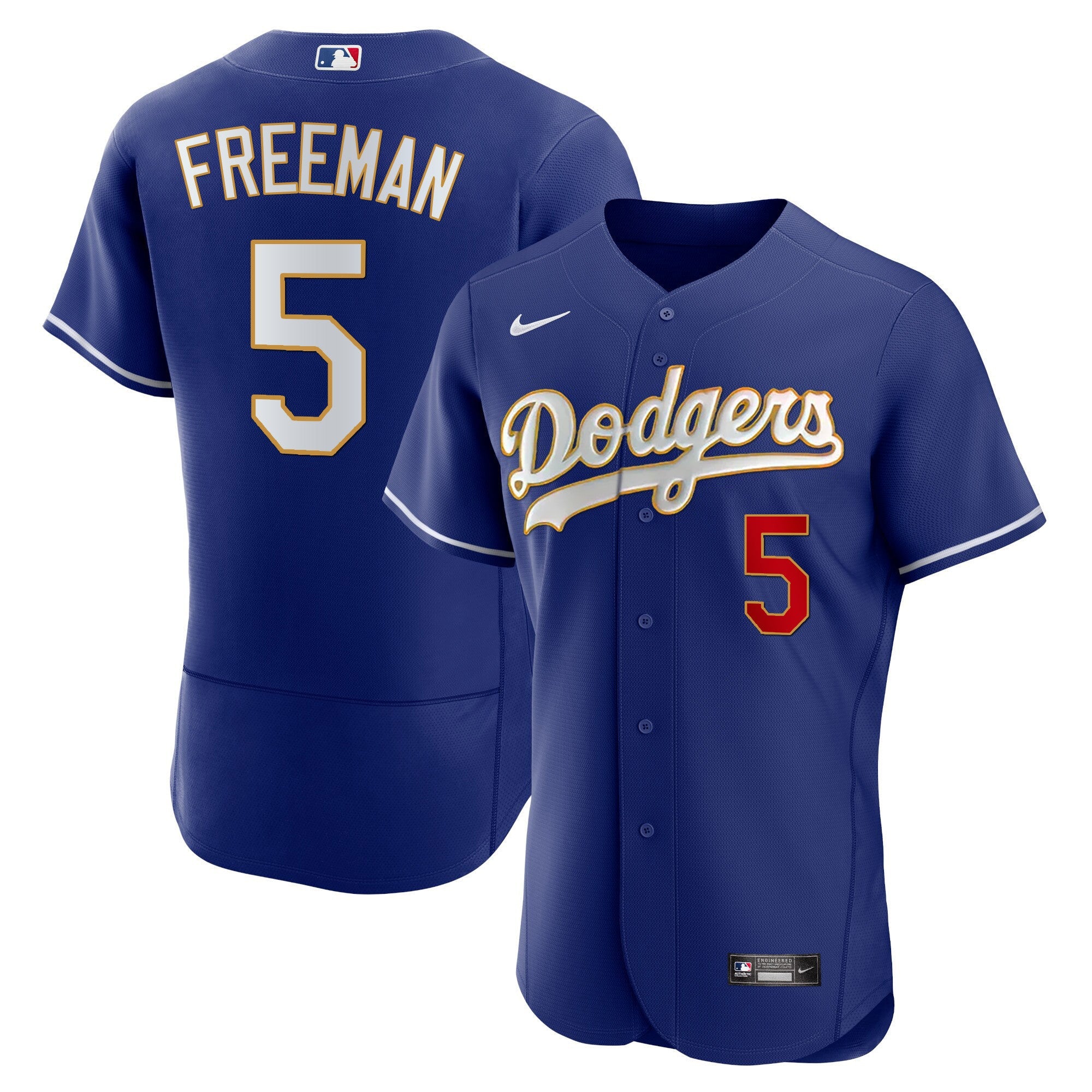 Men’s Los Angeles Gold Trim Flex Base Jersey