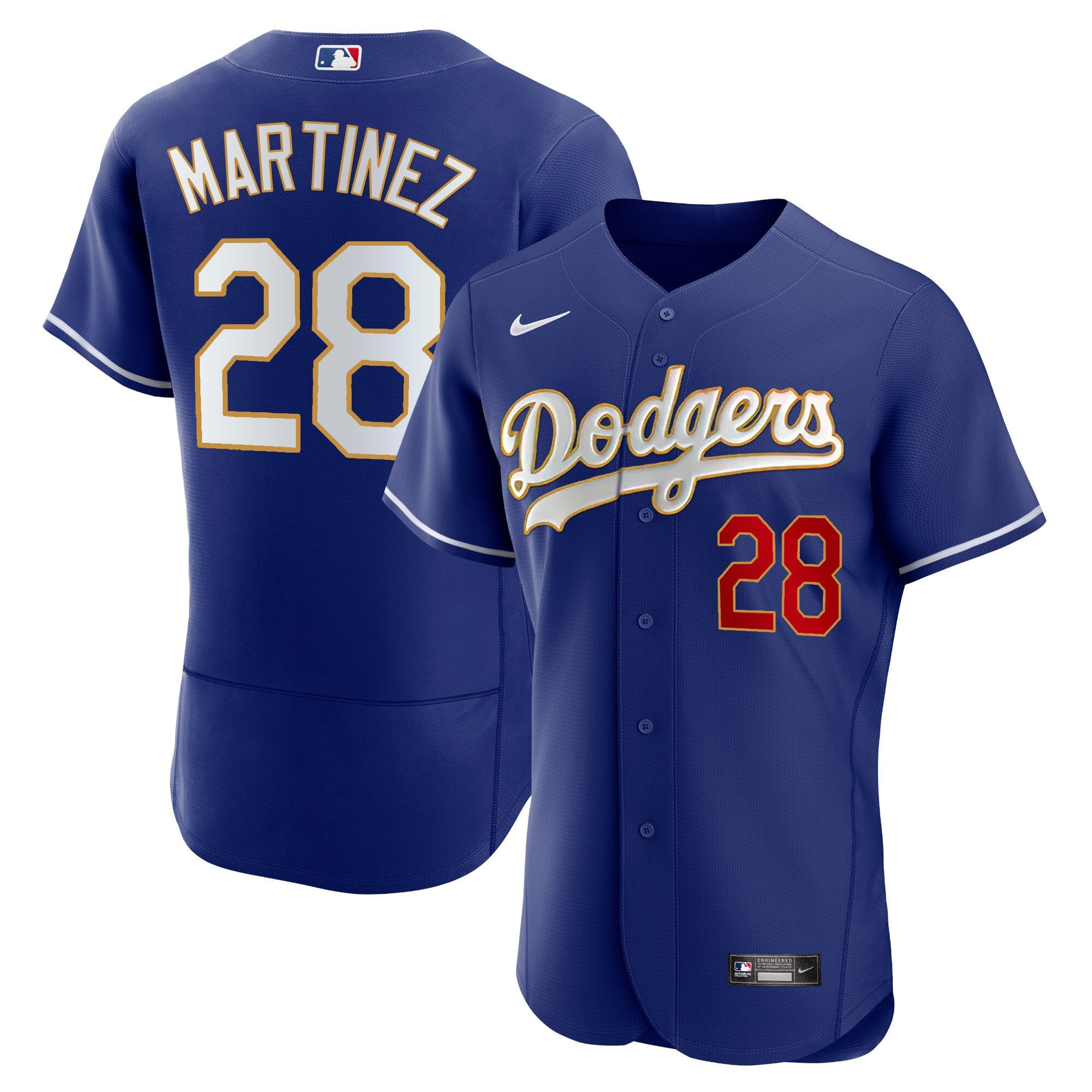 Men’s Los Angeles Gold Trim Flex Base Jersey