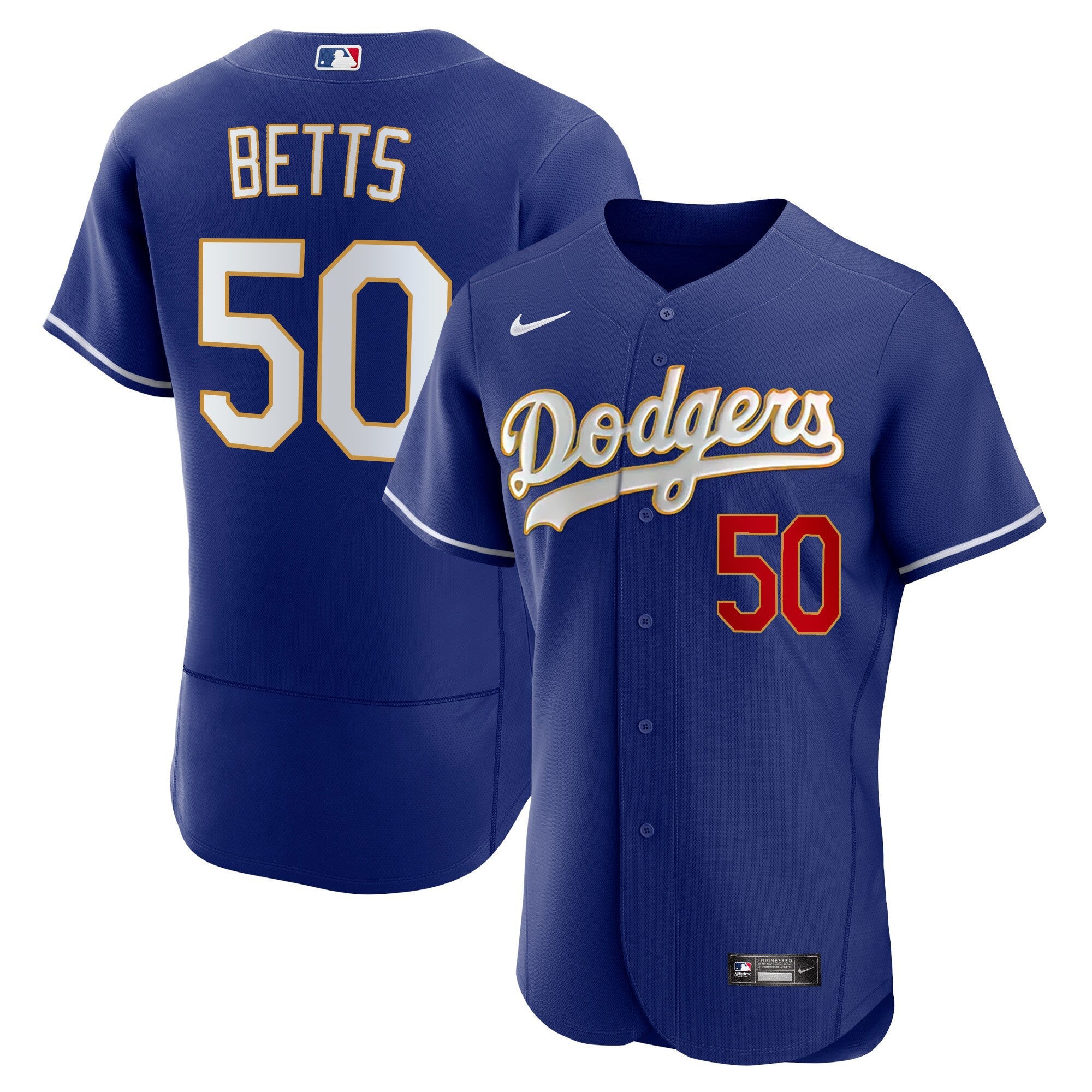Men’s Los Angeles Gold Trim Flex Base Jersey