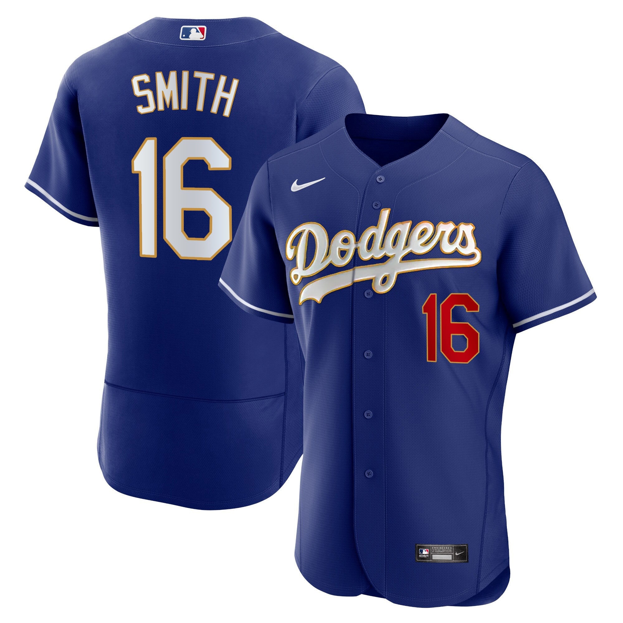 Men’s Los Angeles Gold Trim Flex Base Jersey