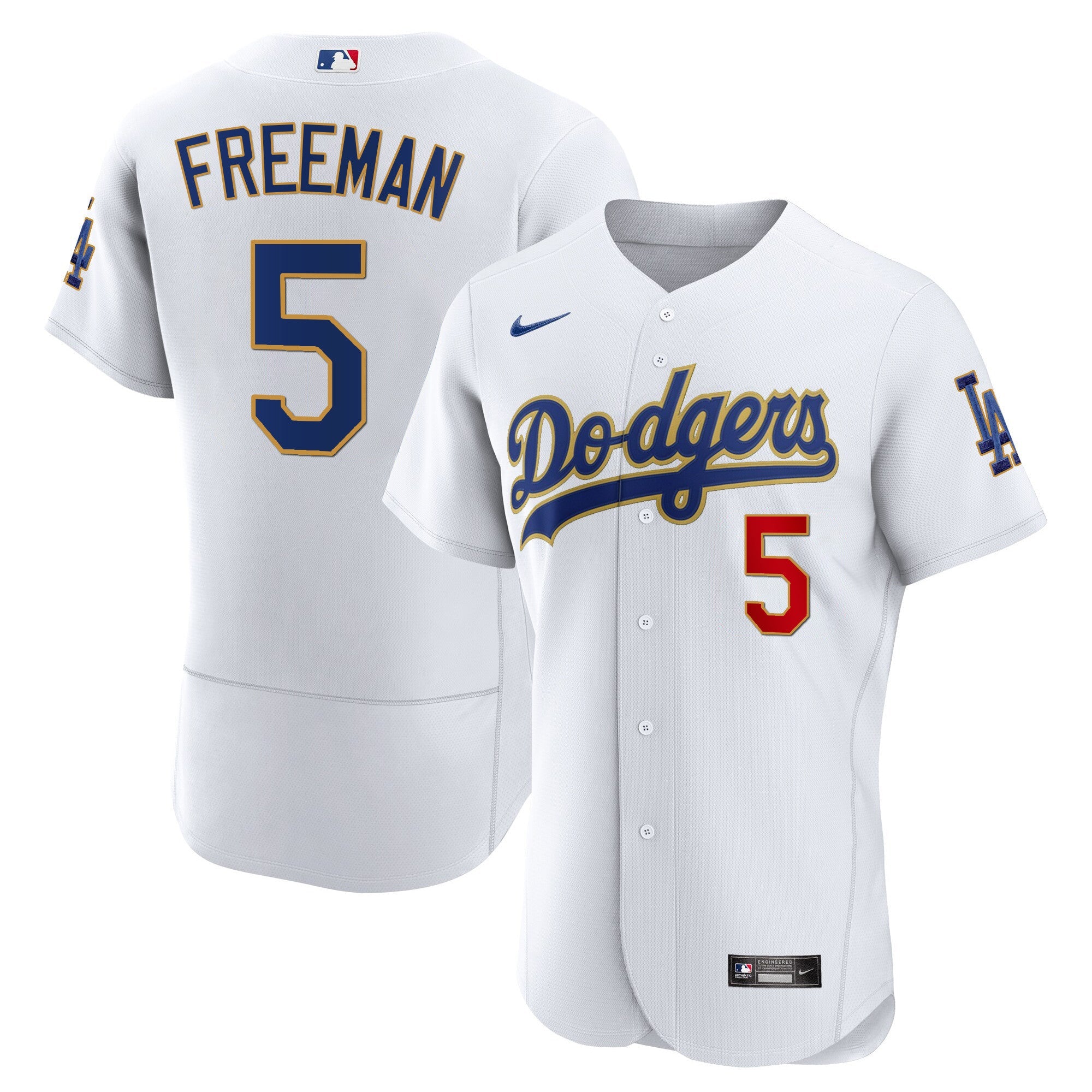 Men’s Los Angeles Gold Trim Flex Base Jersey