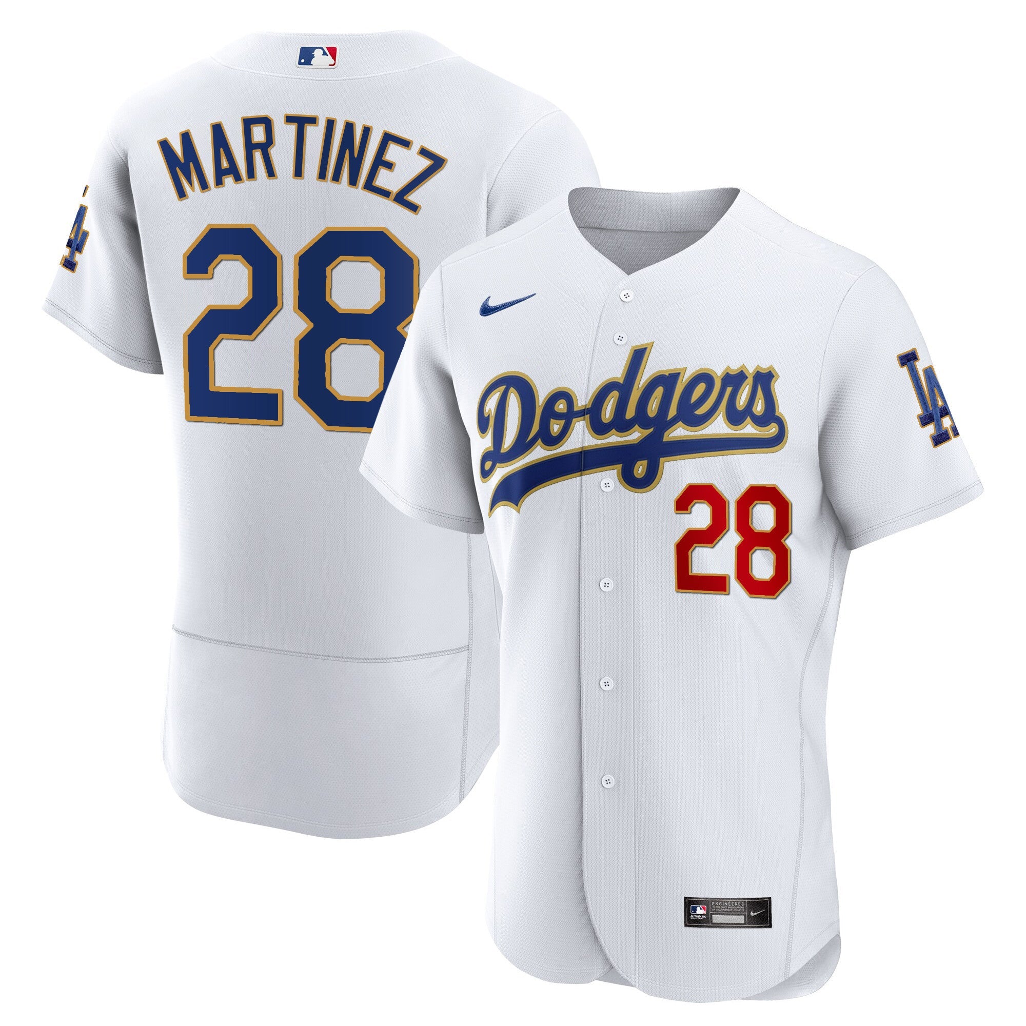Men’s Los Angeles Gold Trim Flex Base Jersey