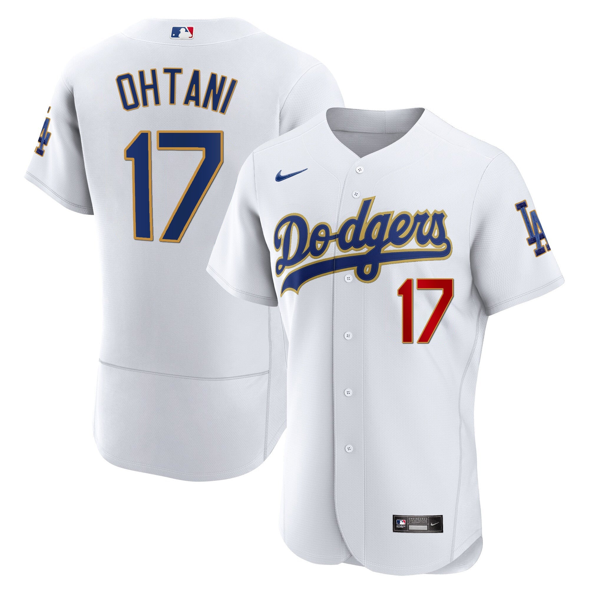 Men’s Los Angeles Gold Trim Flex Base Jersey
