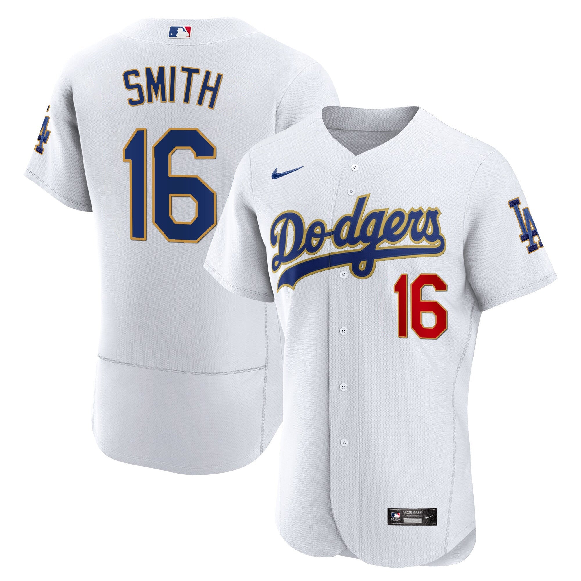 Men’s Los Angeles Gold Trim Flex Base Jersey