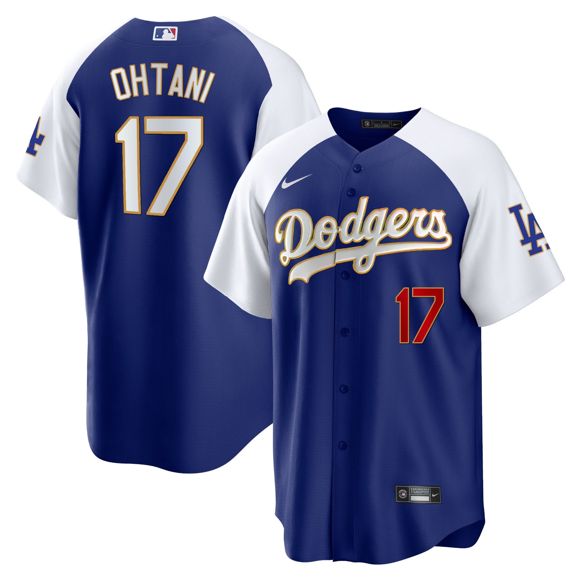 Men’s Los Angeles Gold Trim Cool Base Jersey