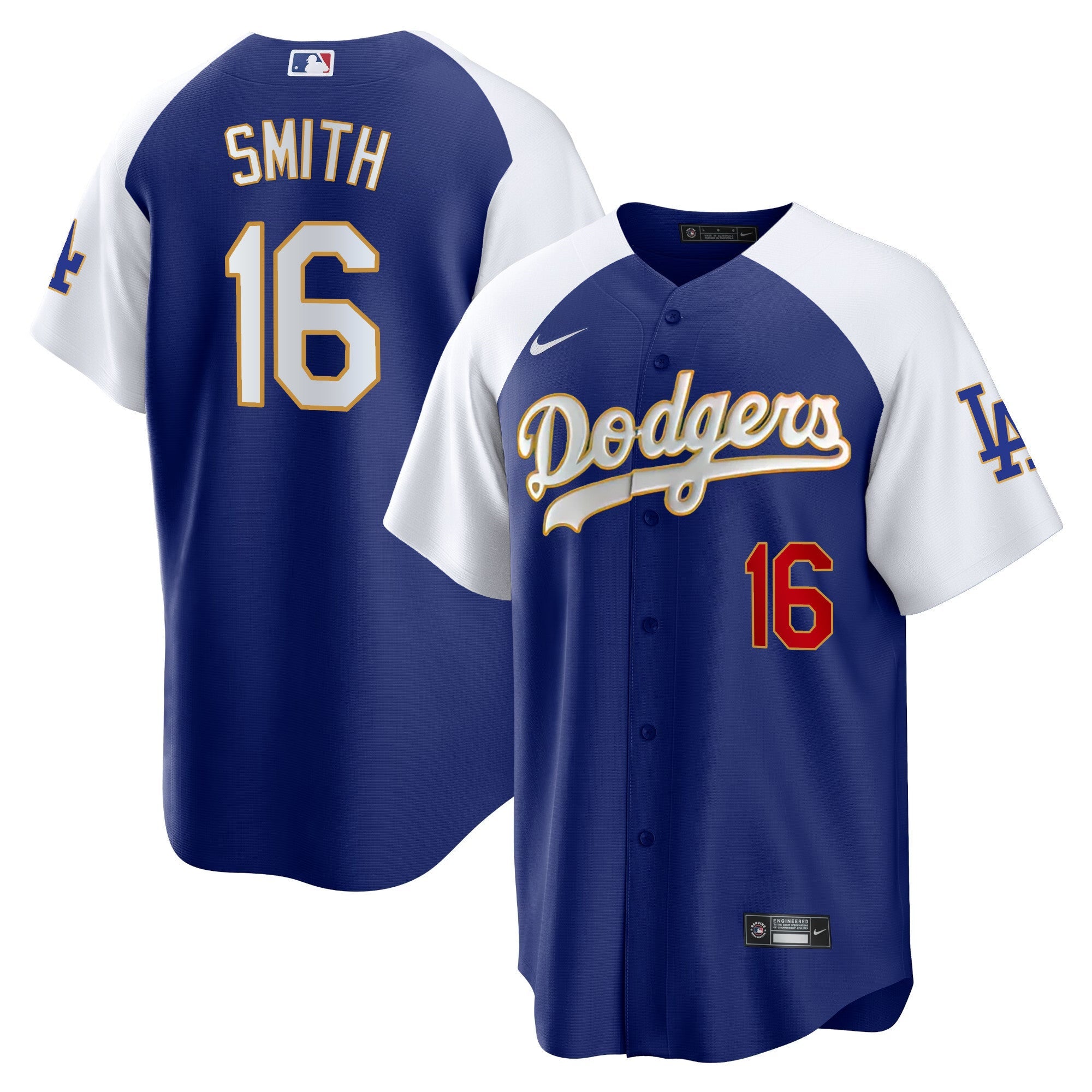 Men’s Los Angeles Gold Trim Cool Base Jersey