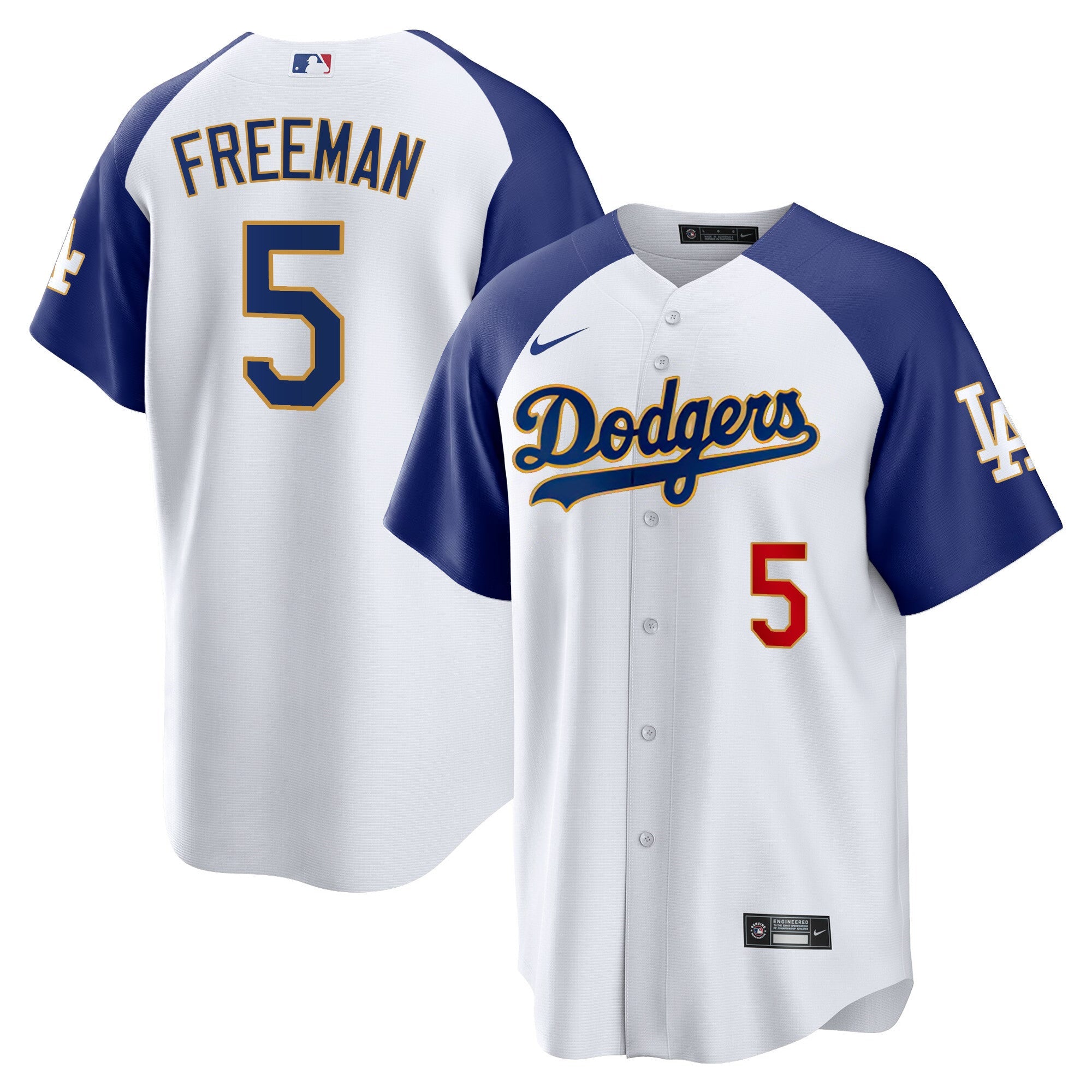 Men’s Los Angeles Gold Trim Cool Base Jersey