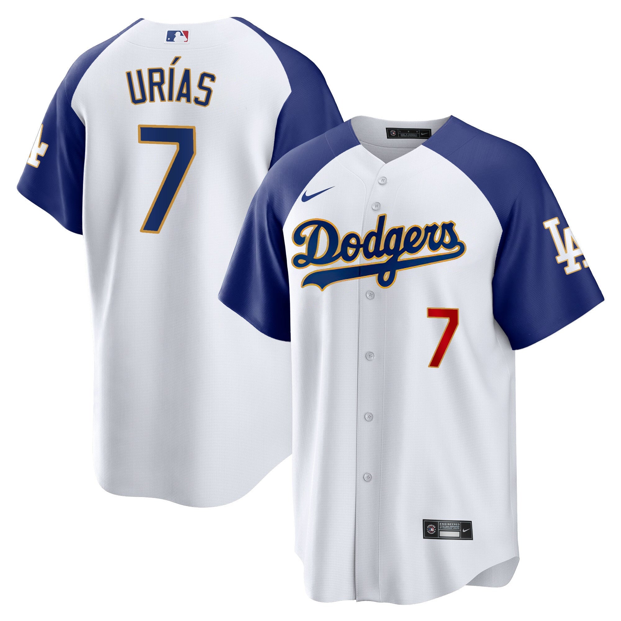 Men’s Los Angeles Gold Trim Cool Base Jersey