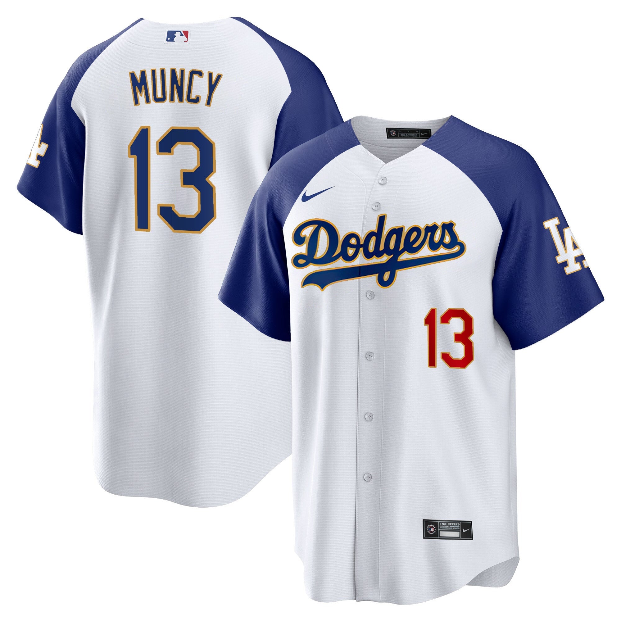 Men’s Los Angeles Gold Trim Cool Base Jersey