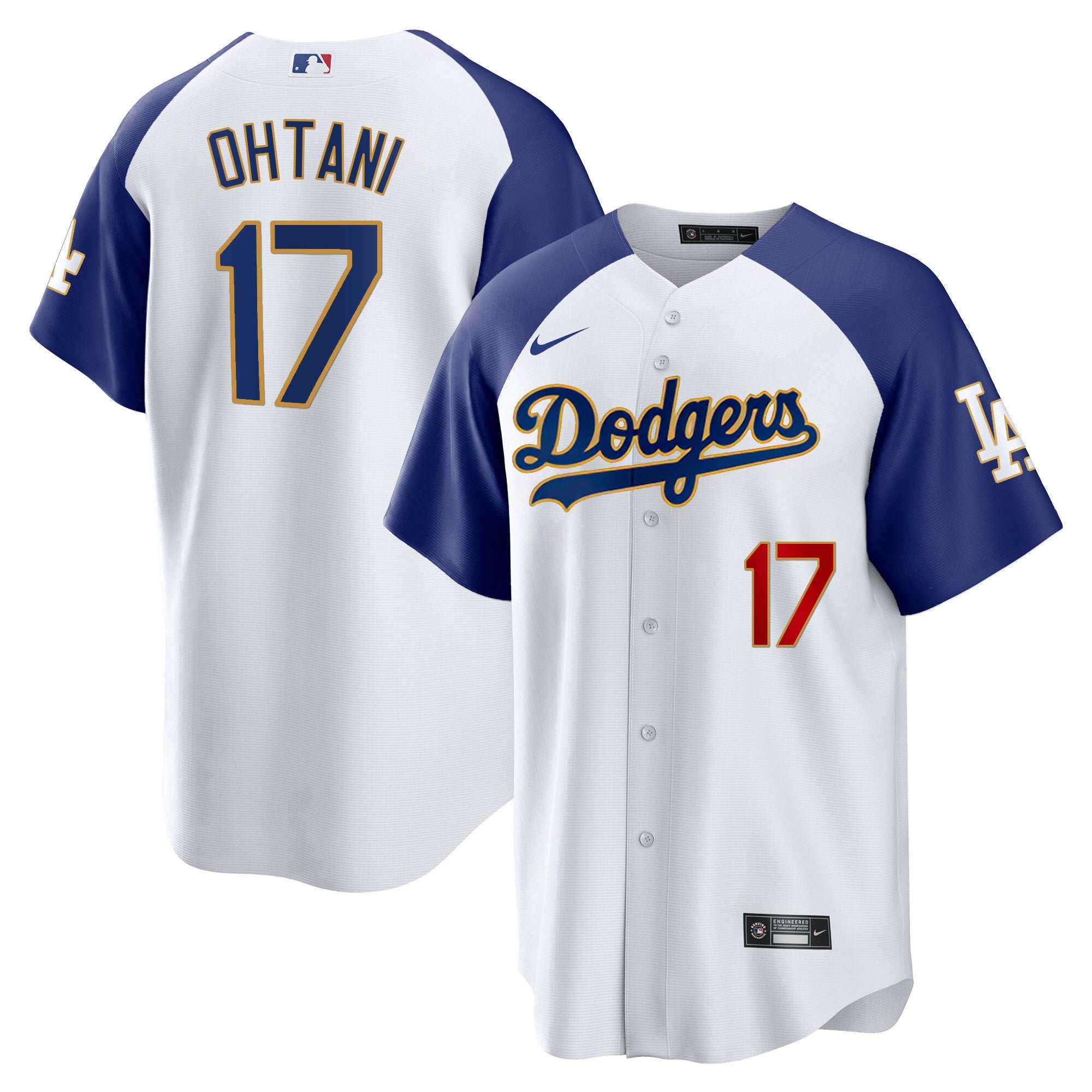 Men’s Los Angeles Gold Trim Cool Base Jersey