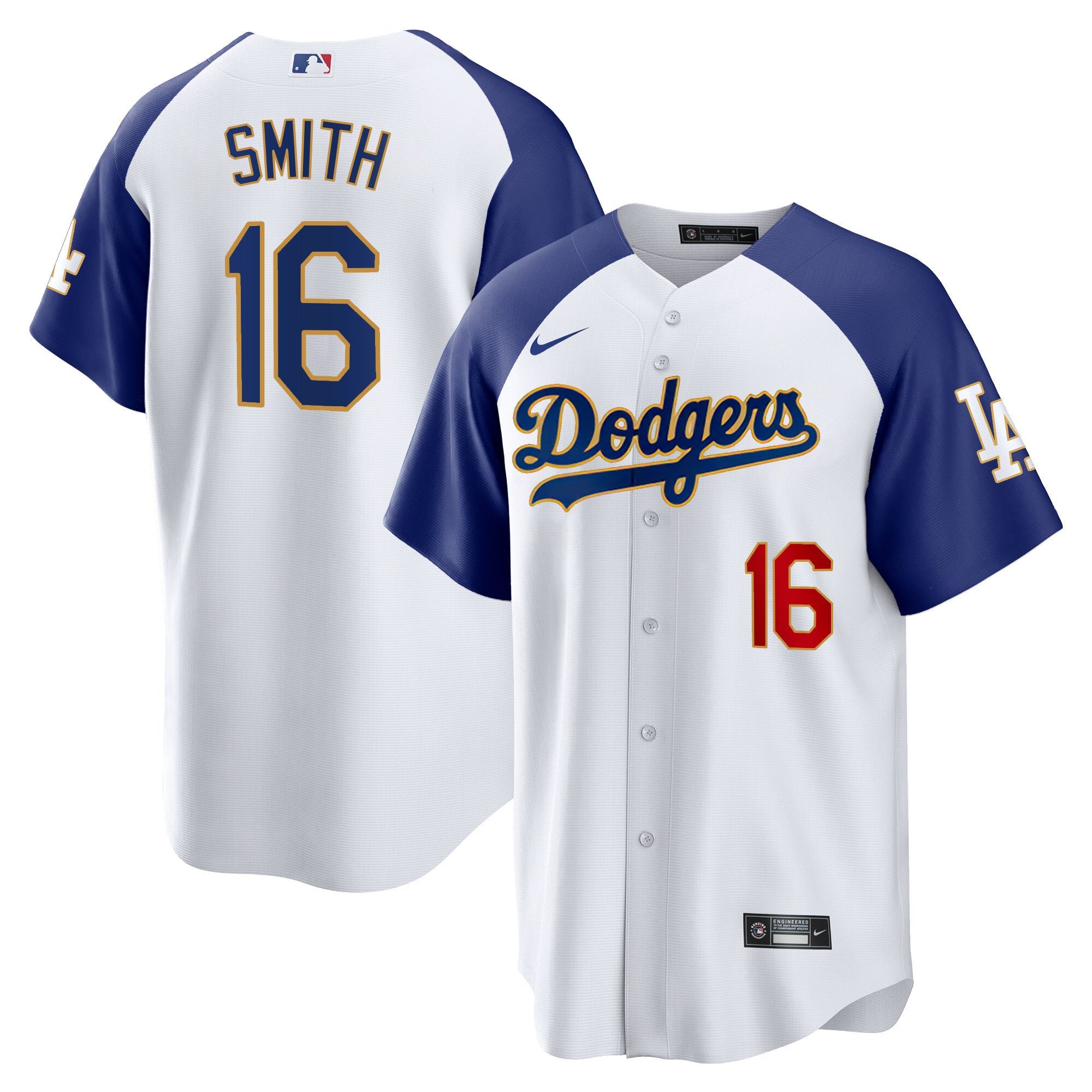 Men’s Los Angeles Gold Trim Cool Base Jersey