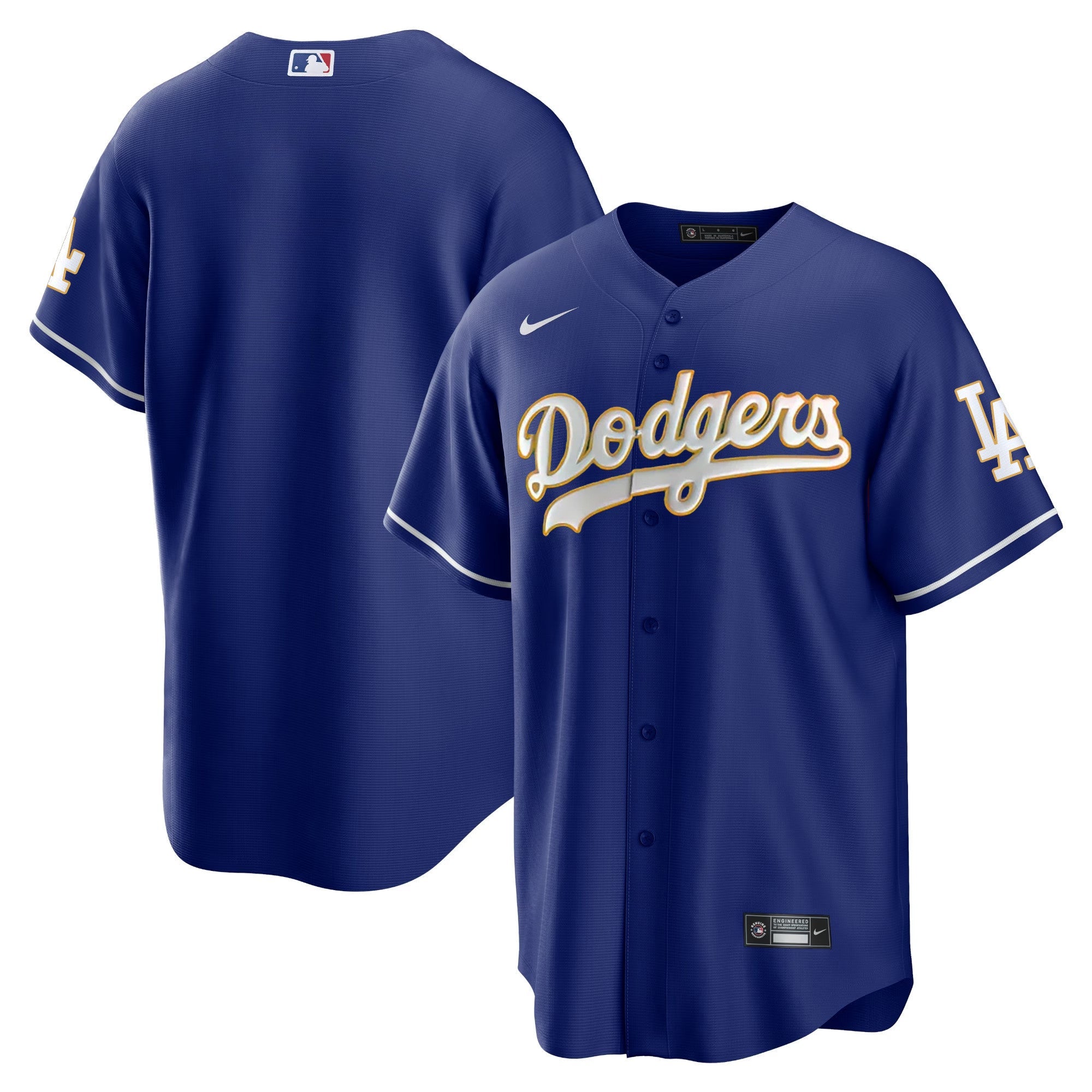 Men’s Los Angeles Gold Trim Cool Base Jersey