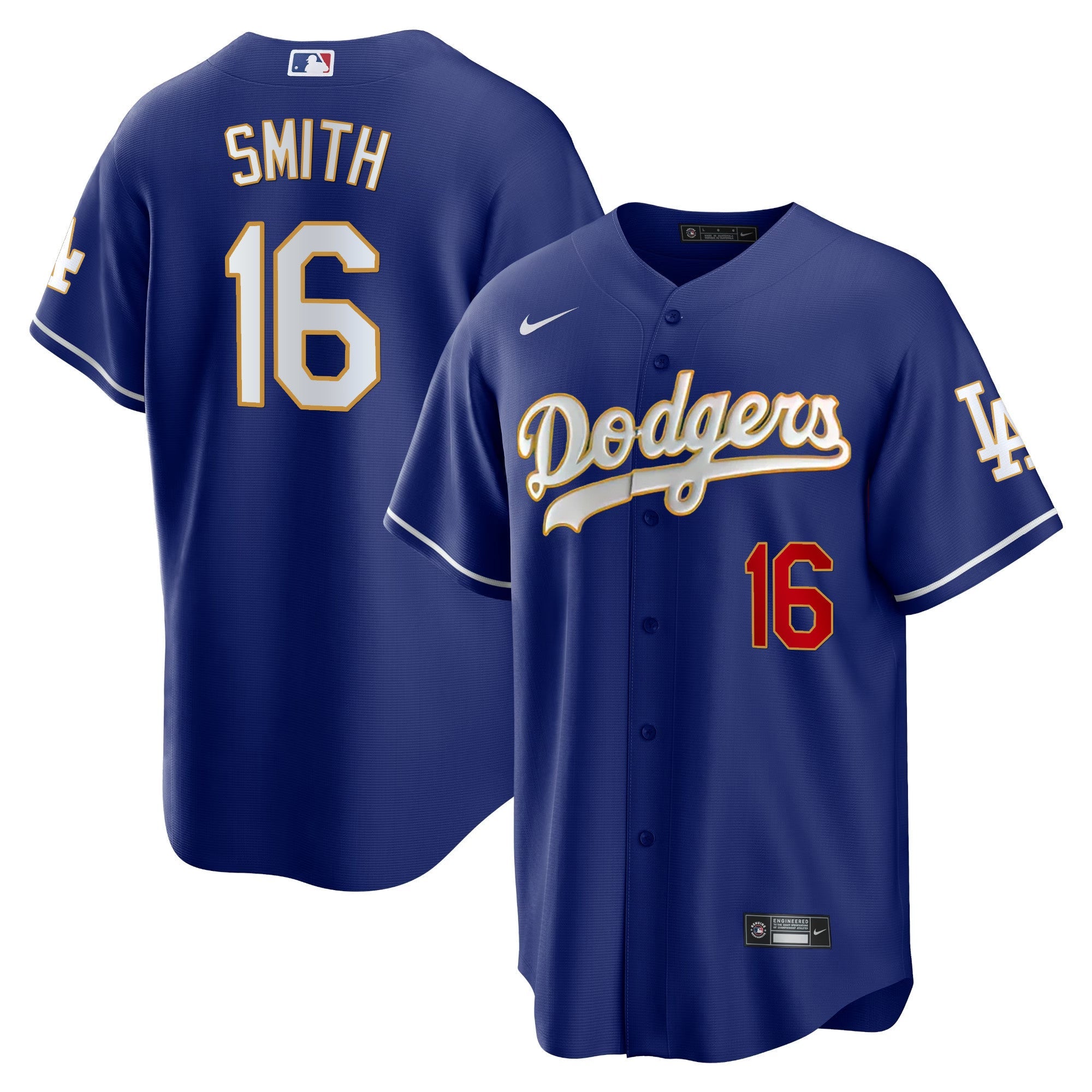 Men’s Los Angeles Gold Trim Cool Base Jersey