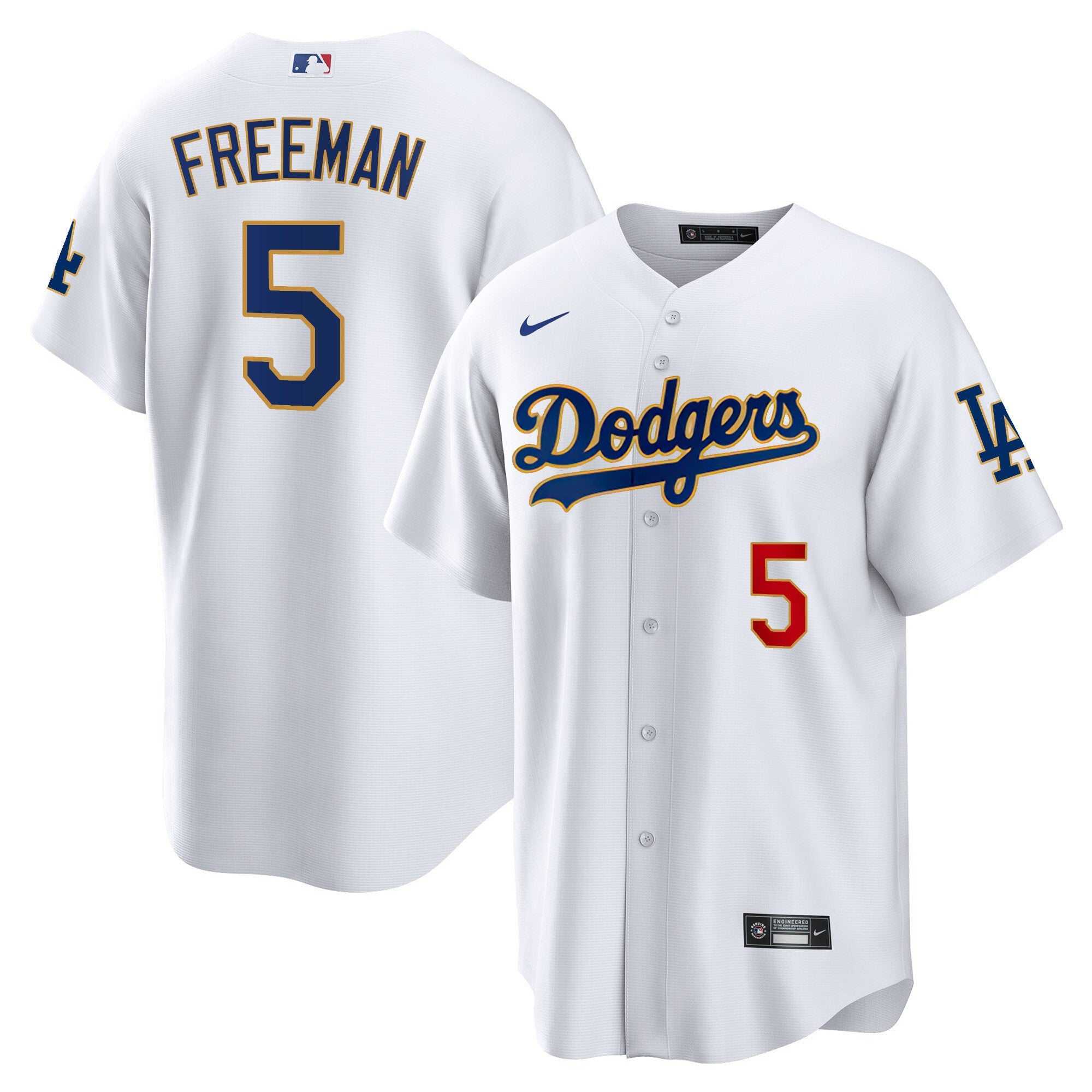 Men’s Los Angeles Gold Trim Cool Base Jersey