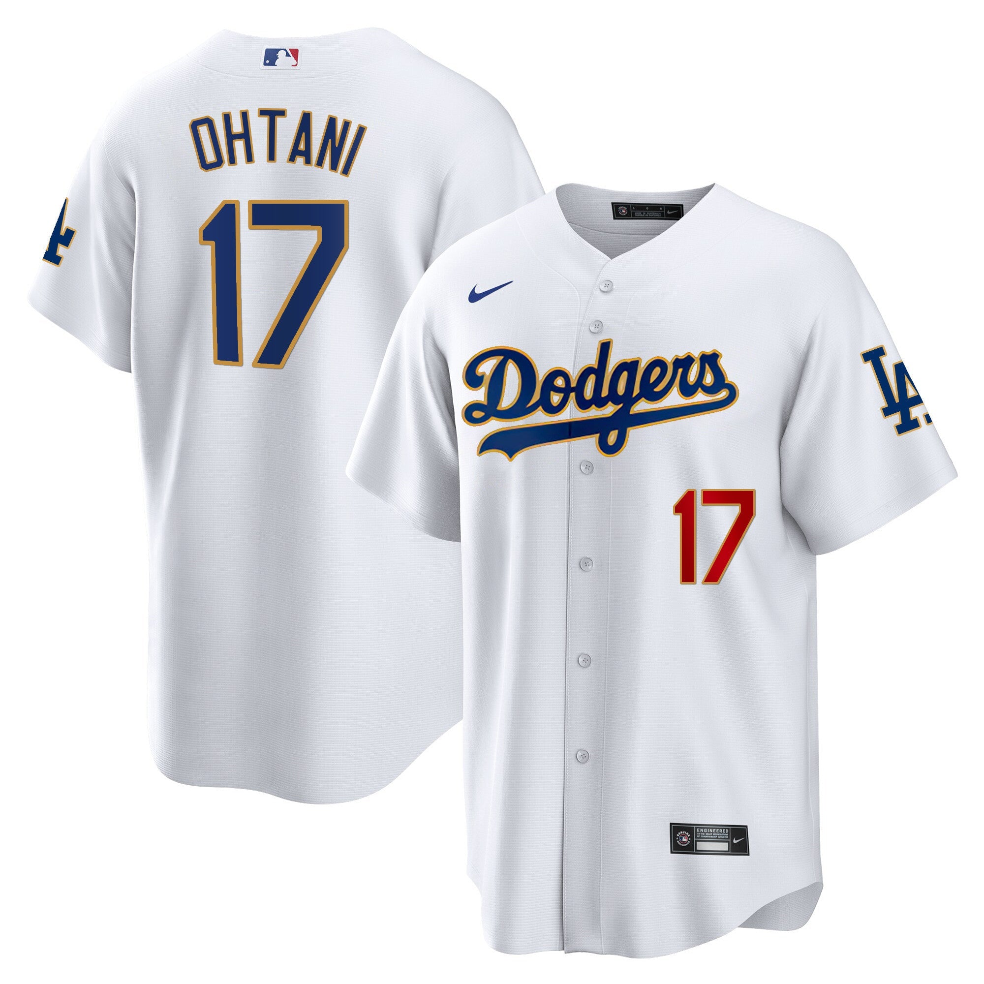 Men’s Los Angeles Gold Trim Cool Base Jersey