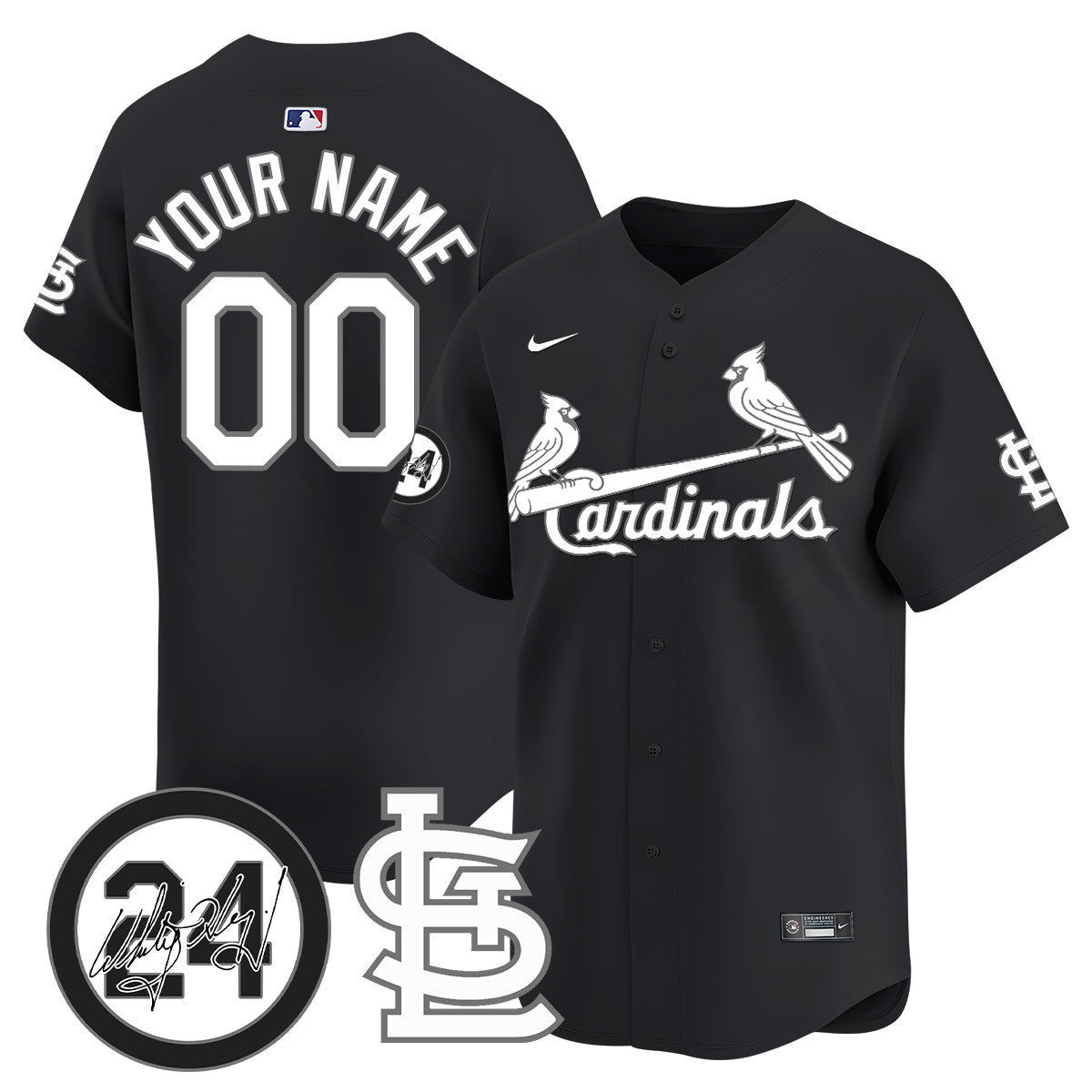 St. Louis Memorial Vapor Premier Limited Custom Jersey