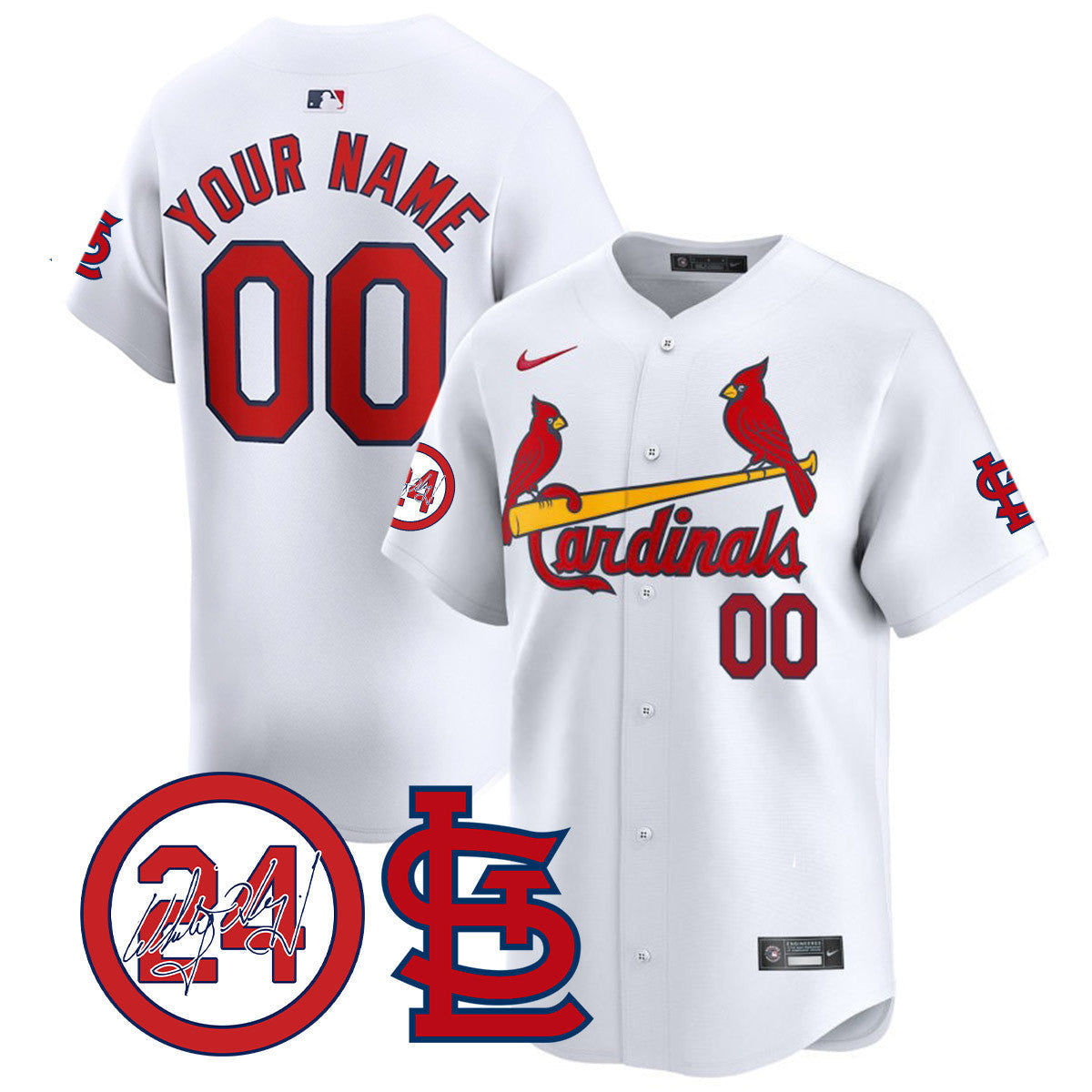 St. Louis Memorial Vapor Premier Limited Custom Jersey