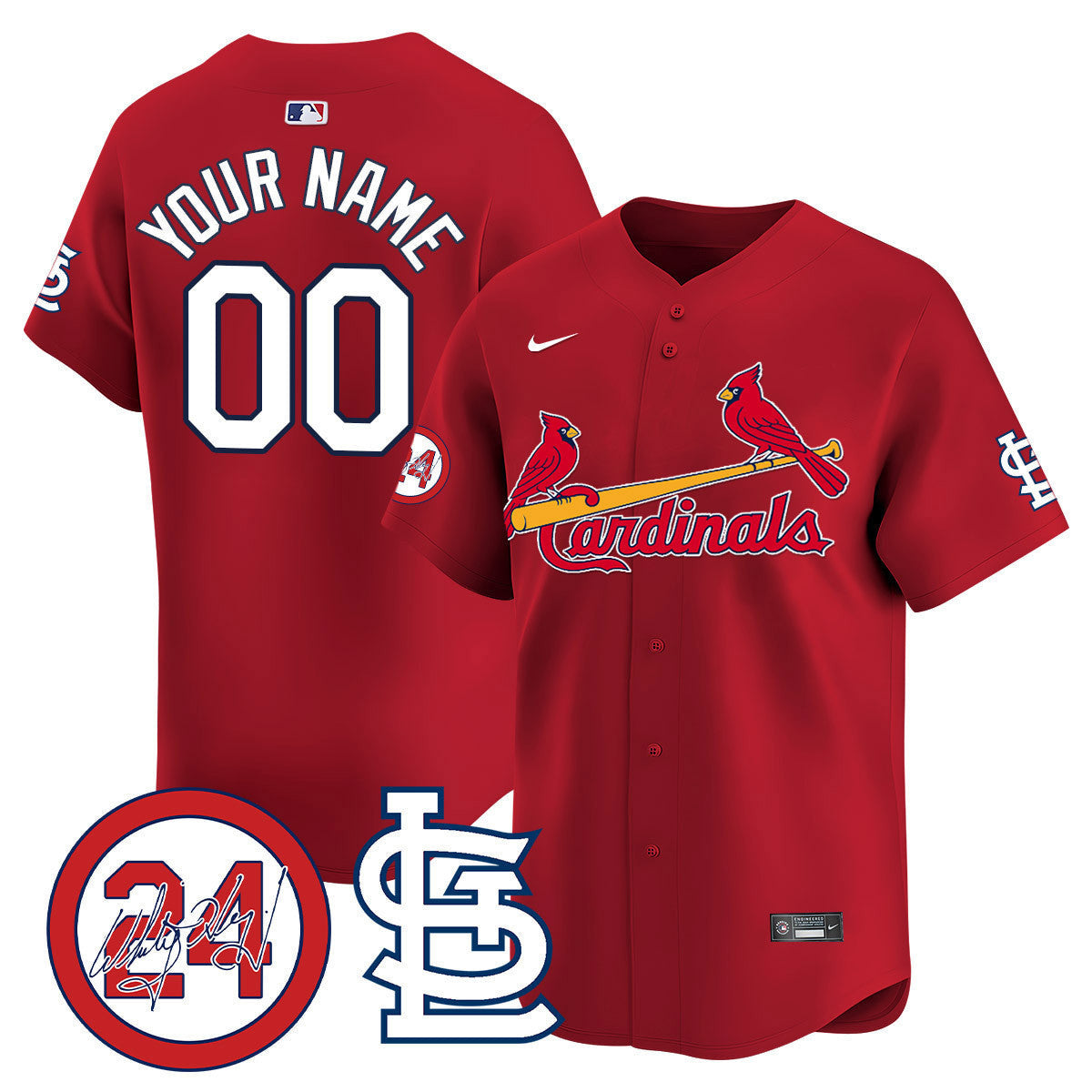 St. Louis Memorial Vapor Premier Limited Custom Jersey