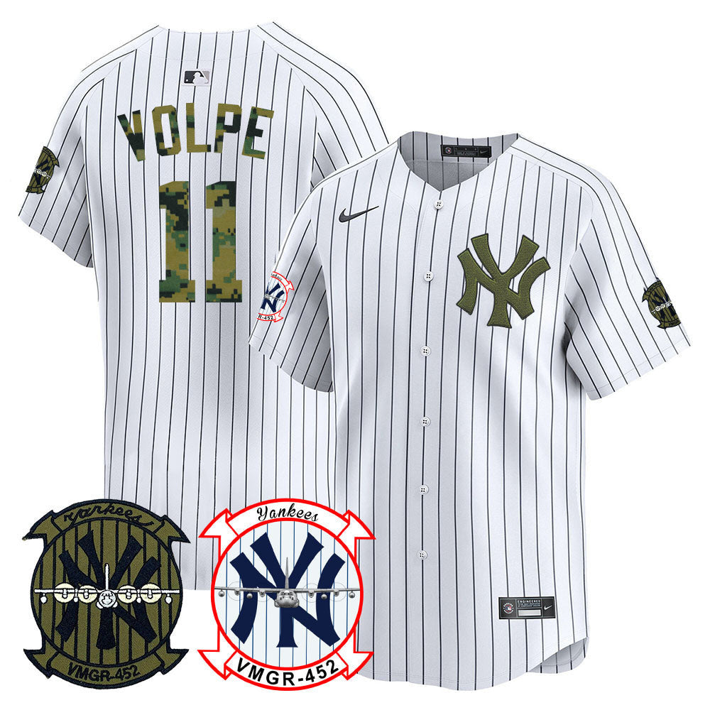 Men’s New York Woodland USMC Alternate Vapor Premier Limited Jersey