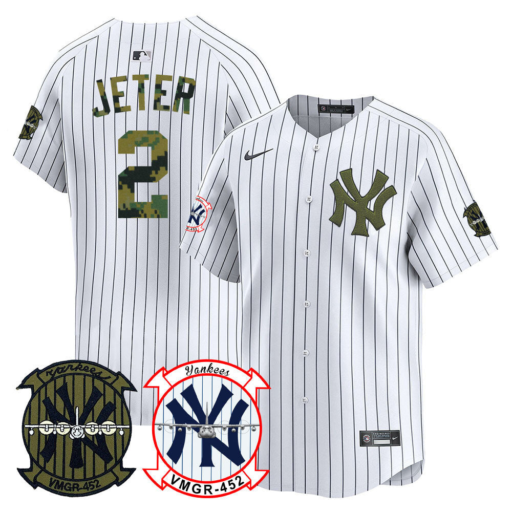 Men’s New York Woodland USMC Alternate Vapor Premier Limited Jersey